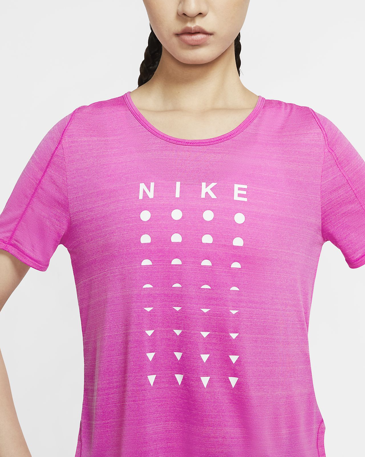 nike pink top womens