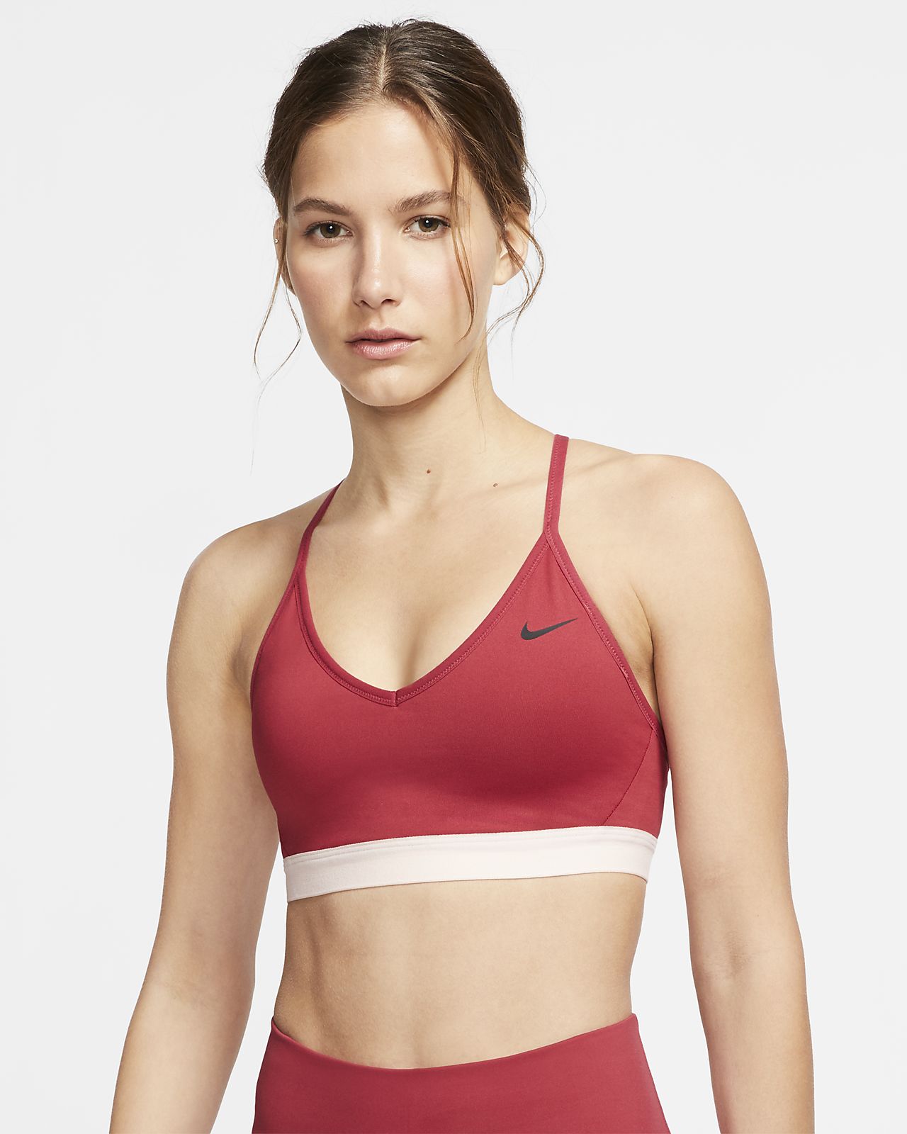 nike training indy light bra