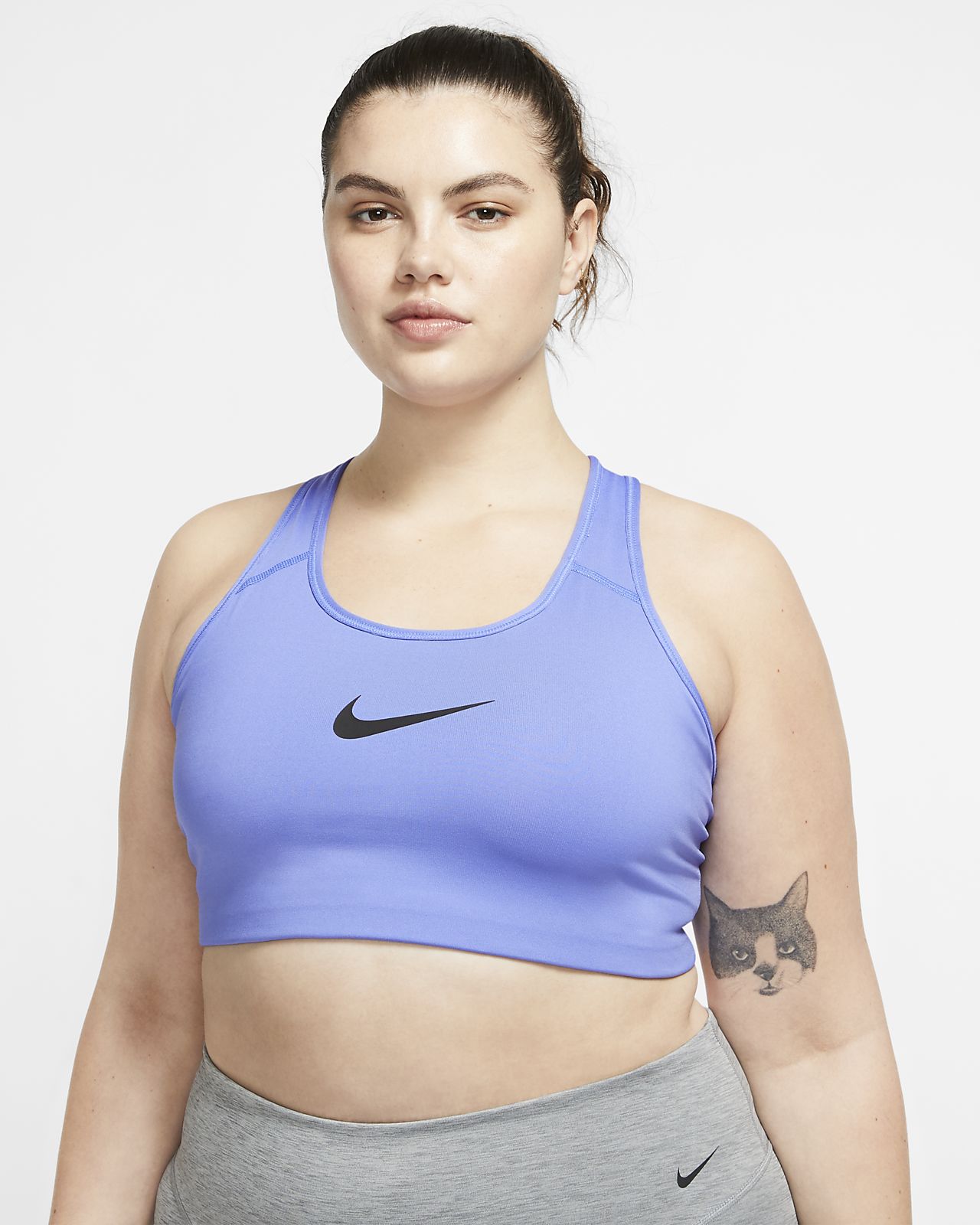 plus size nike crop top