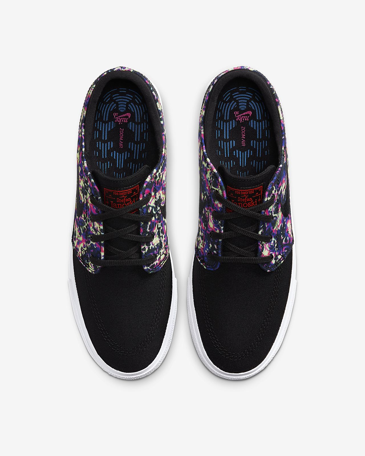 nike sb janoski black canvas skate shoes