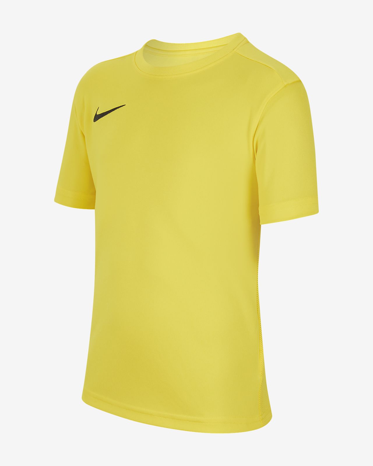 nike yellow soccer jersey