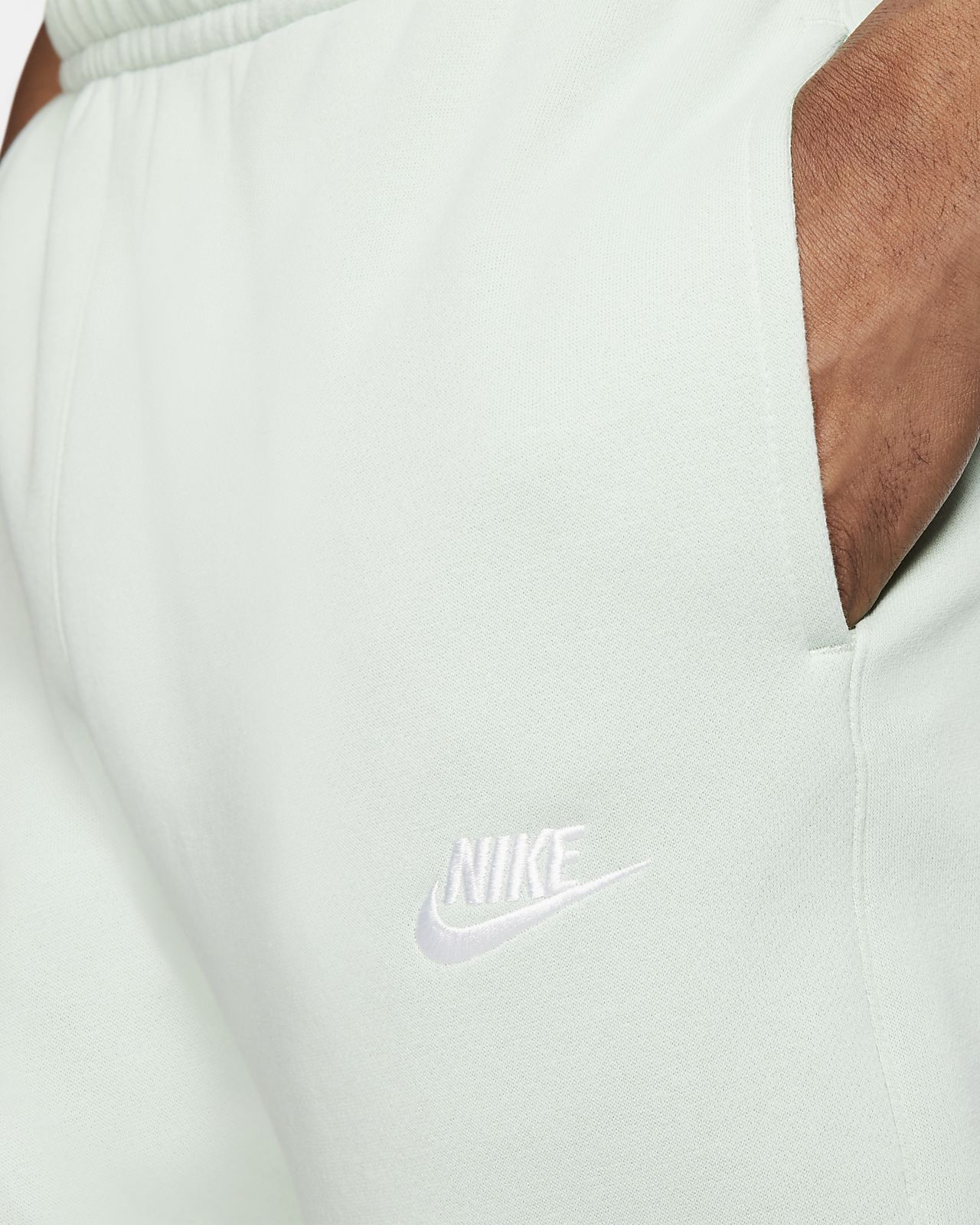 nike club swoosh joggers