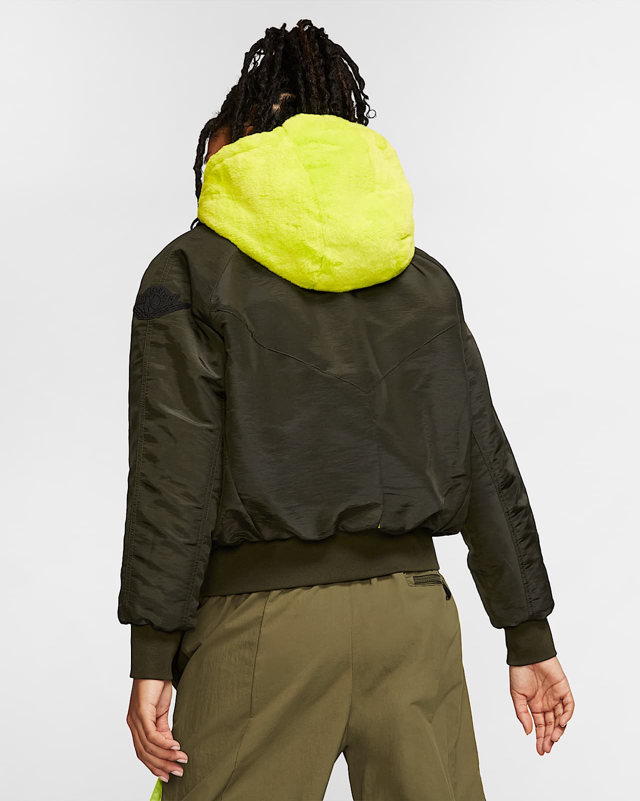 nike bomber jacket reversible