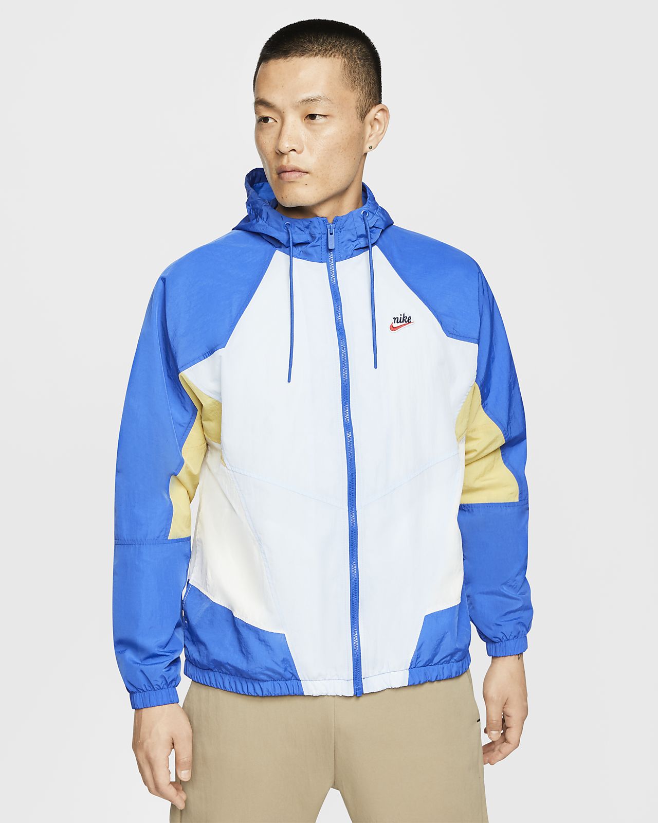 nike sportswear colour block lightweight jacket junior,lsqa.com.uy