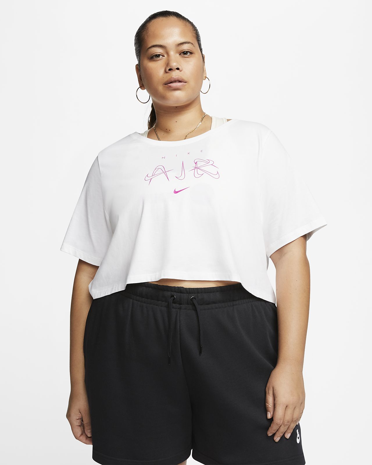 t shirt court nike femme