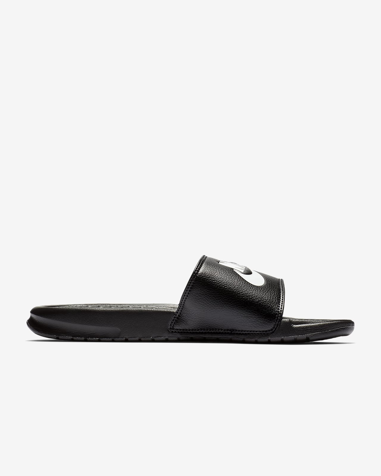 men's nike benassi slides