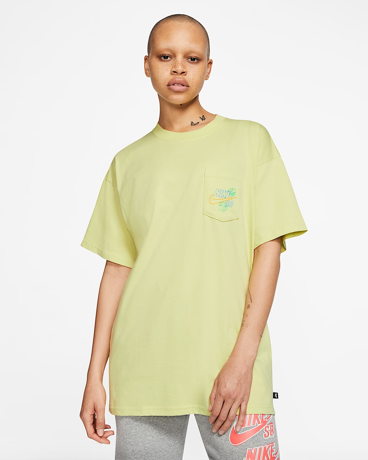 t shirt nike uomo giallo