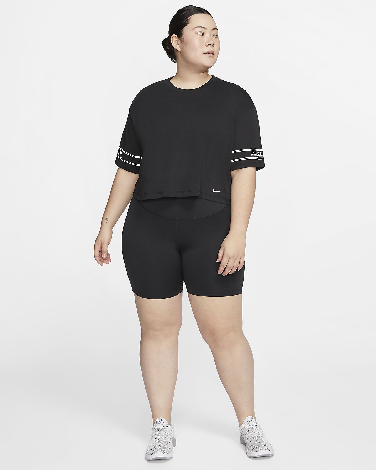 plus size nike biker shorts