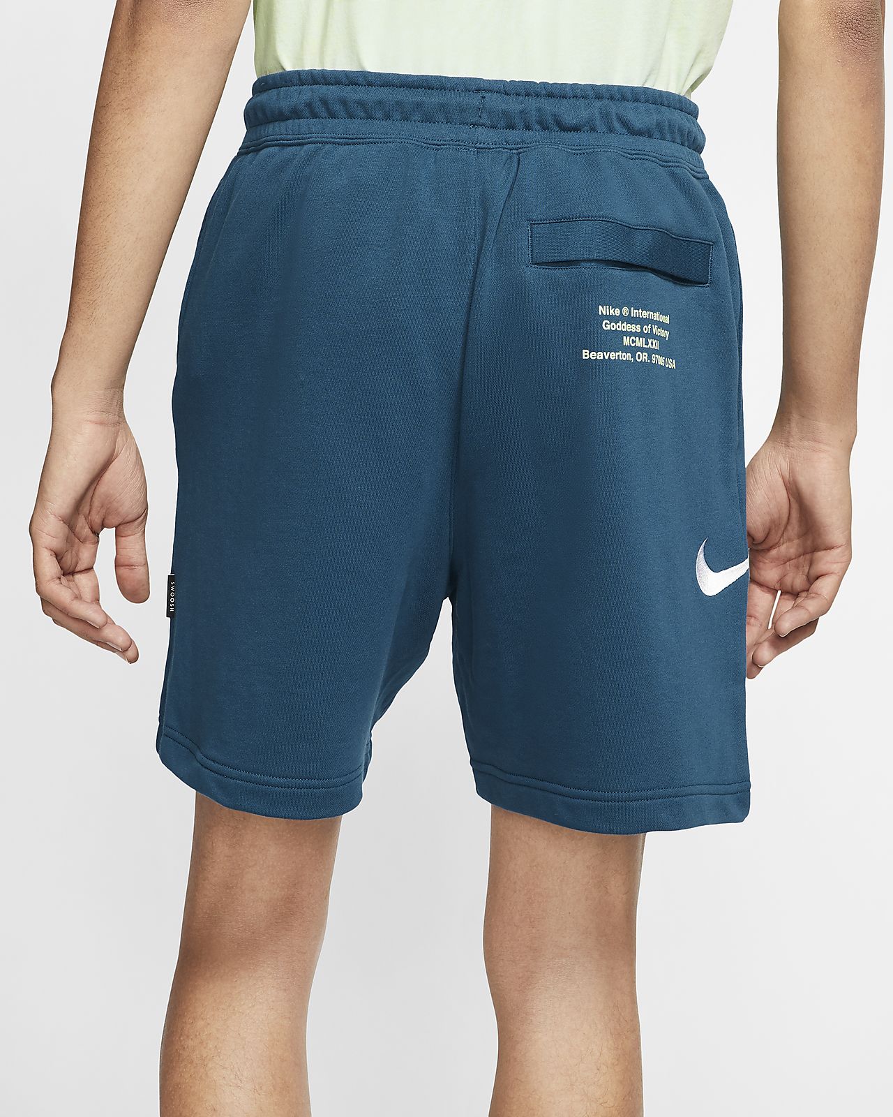 nike 5 french terry soft shorts