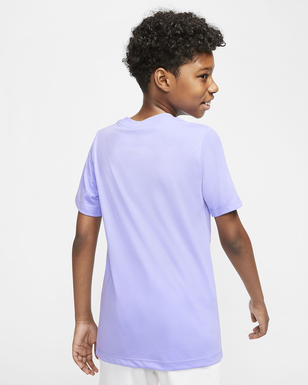 purple nike shirt kids