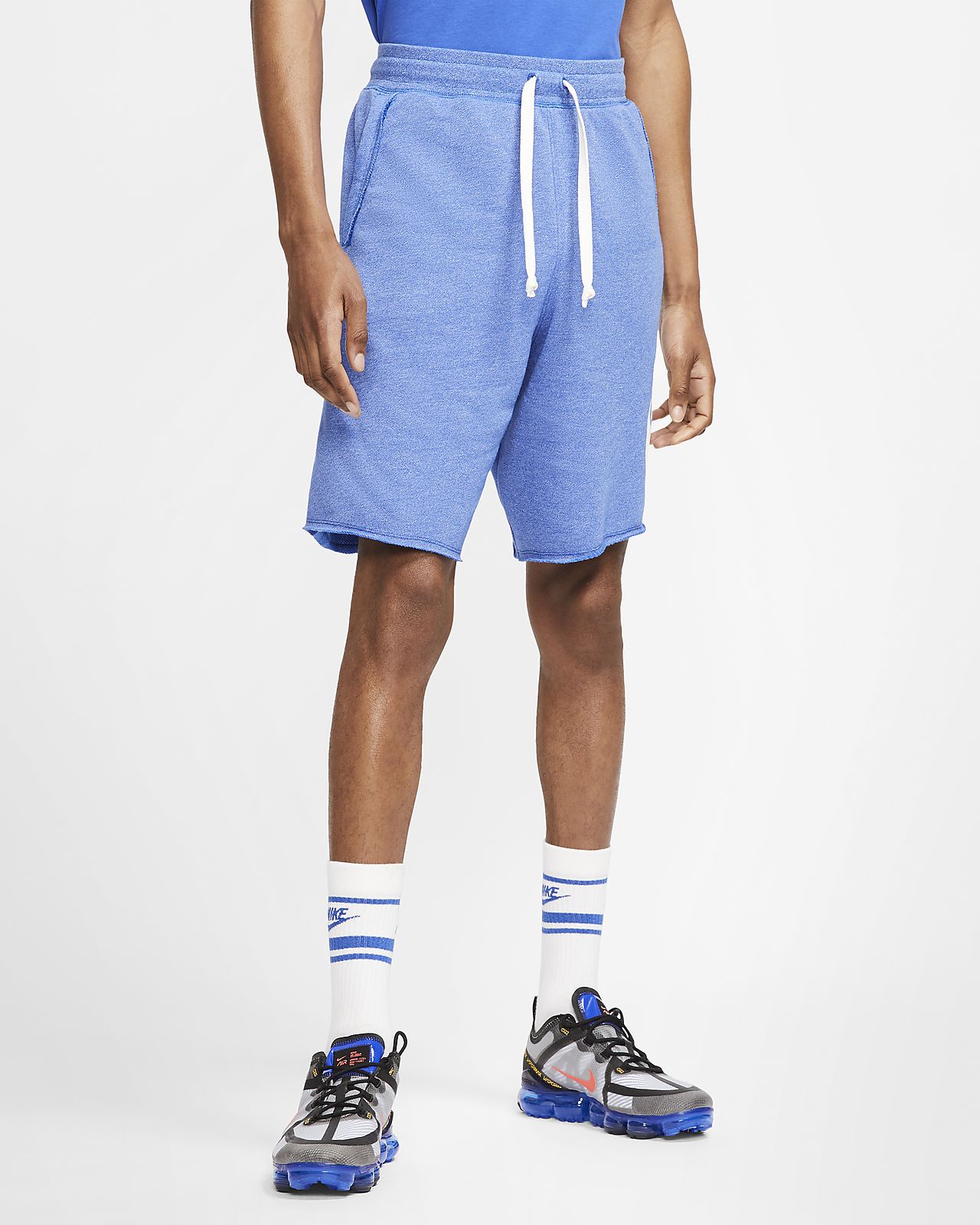 nike sportswear swoosh men's french terry trousers