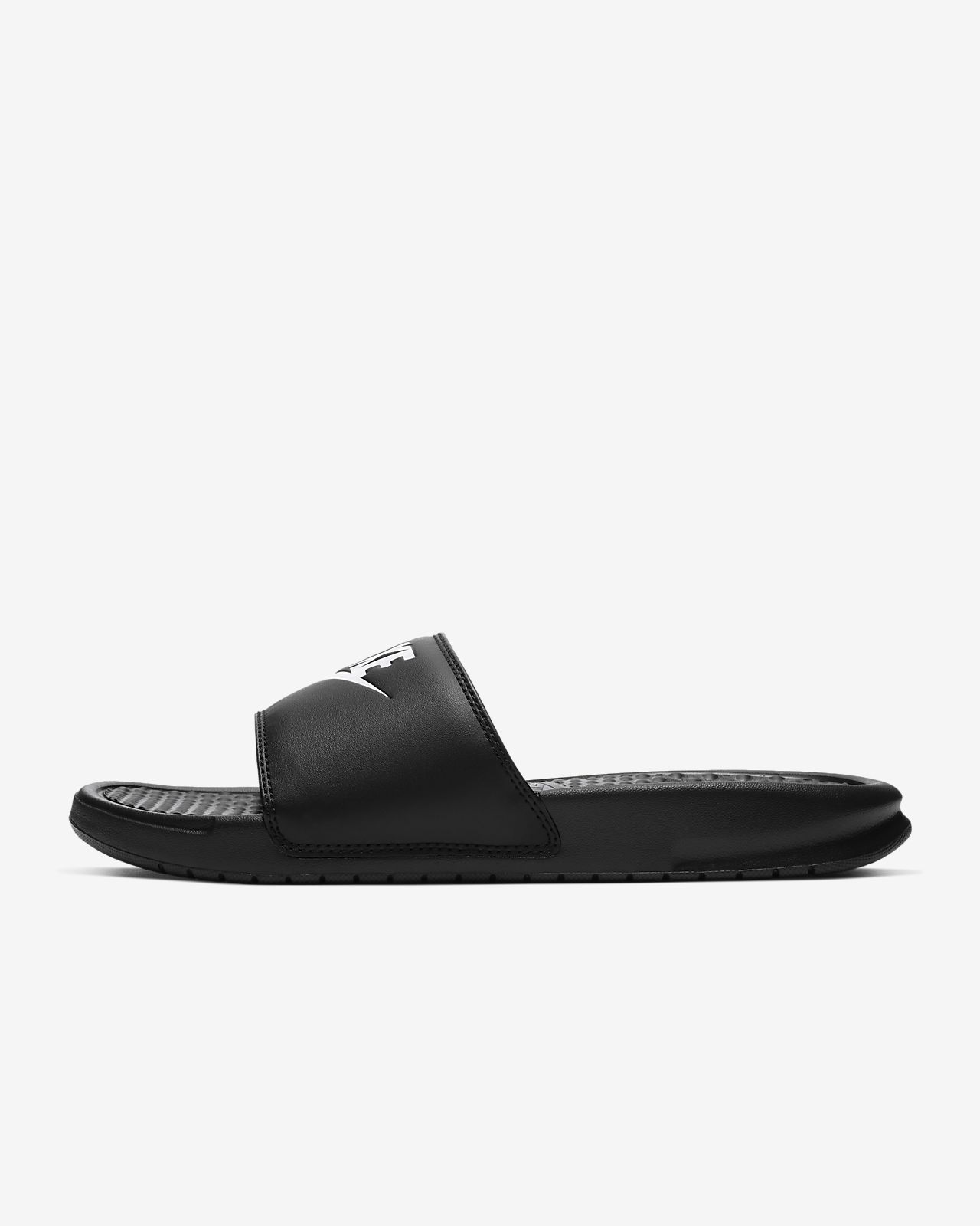 womens nike slides black