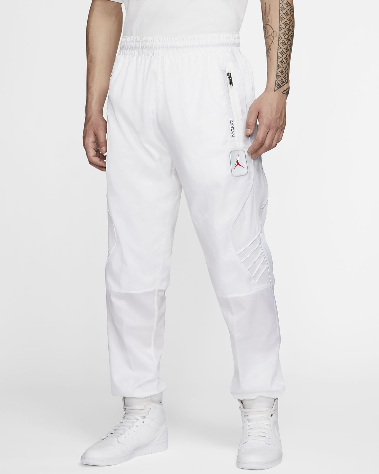 white jordan pants