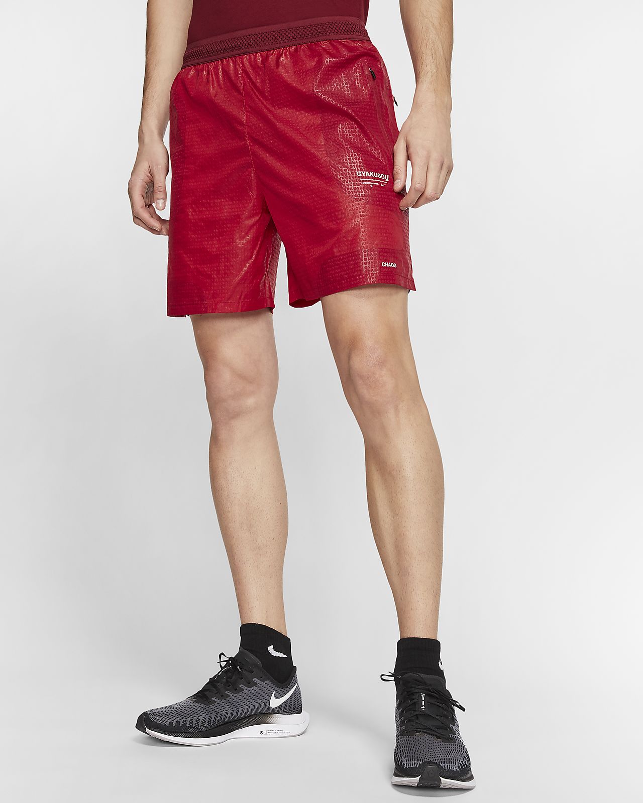 nike running shorts red