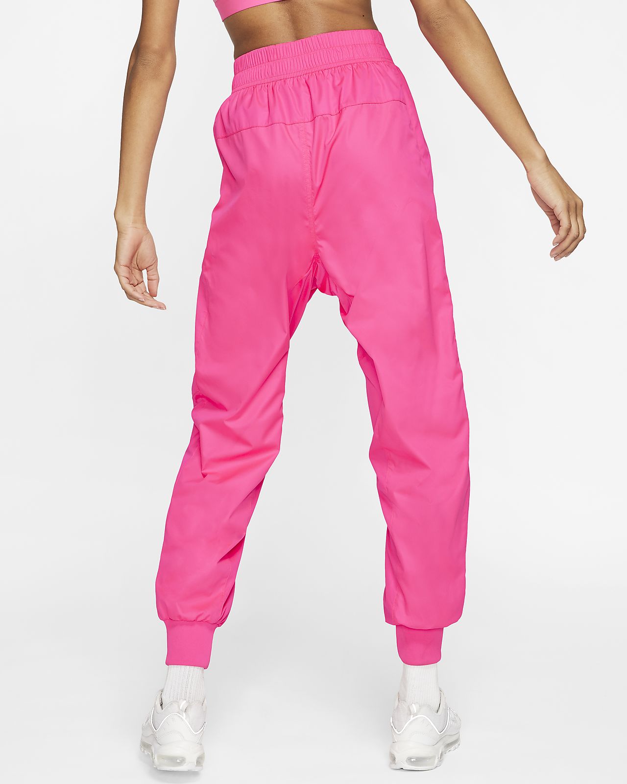 nike sportswear nsw woven pants pink