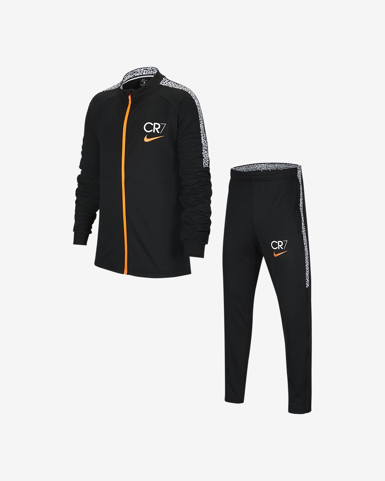 nike dri fit black tracksuit