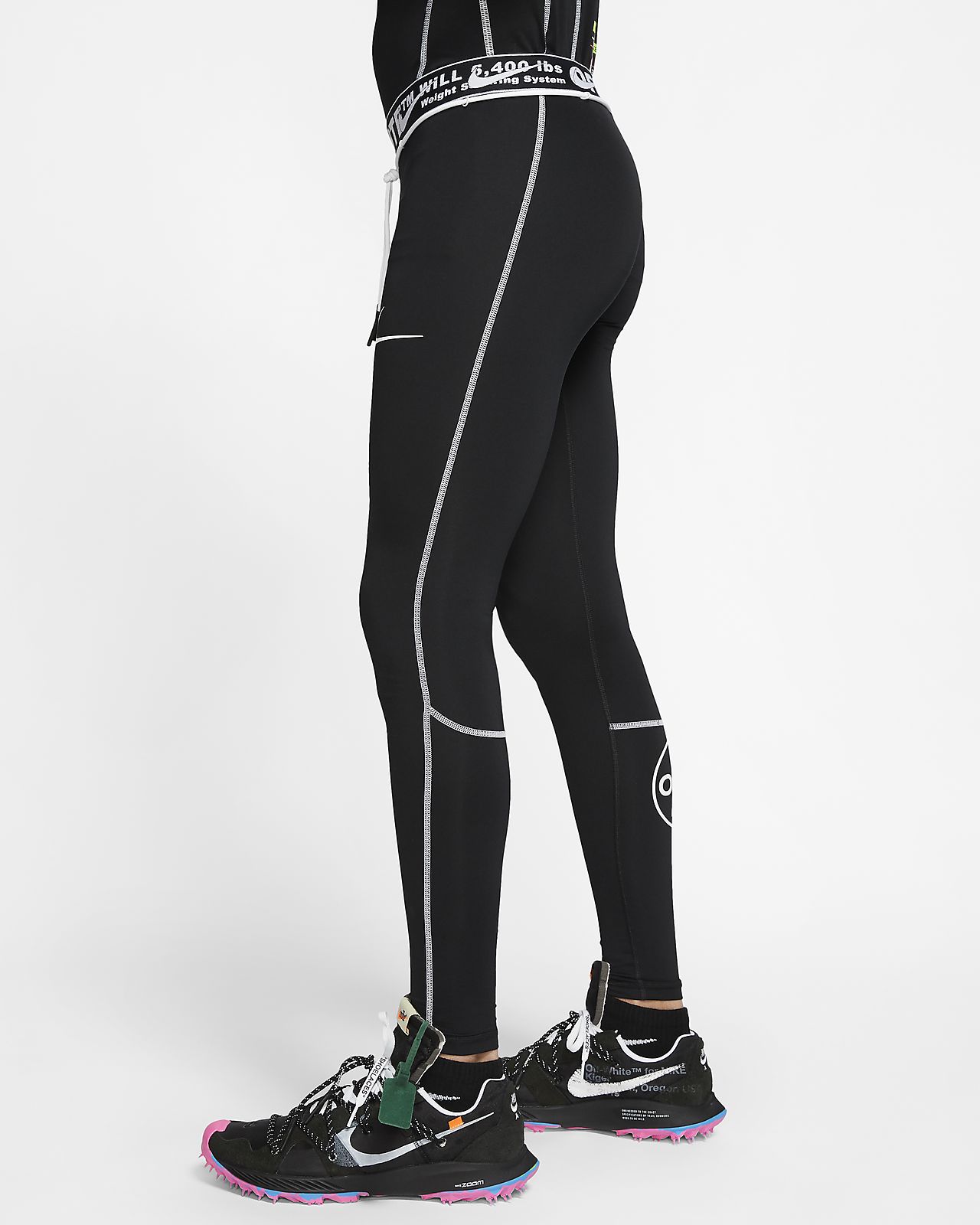 off white tights nike