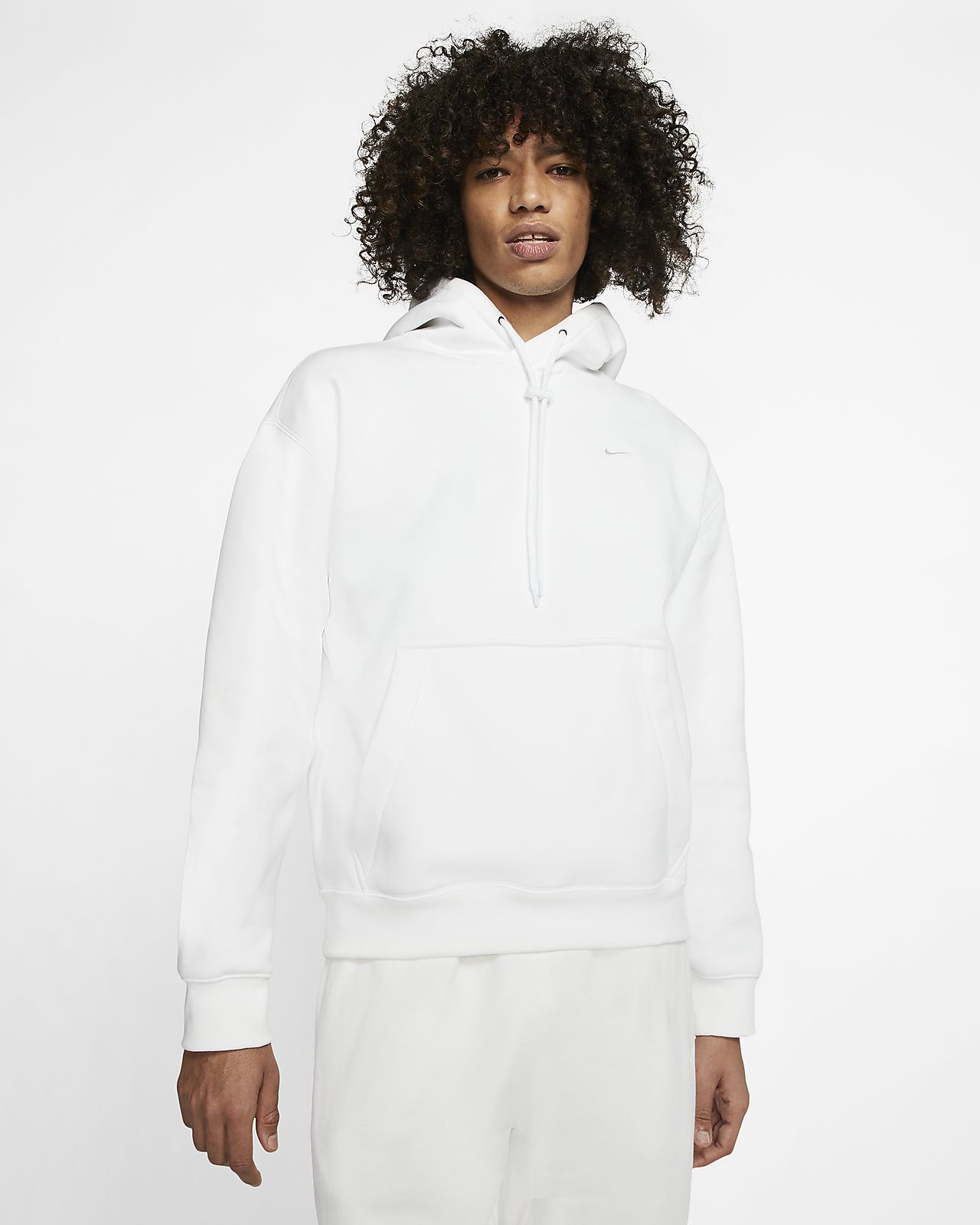 mens nike white hoodie