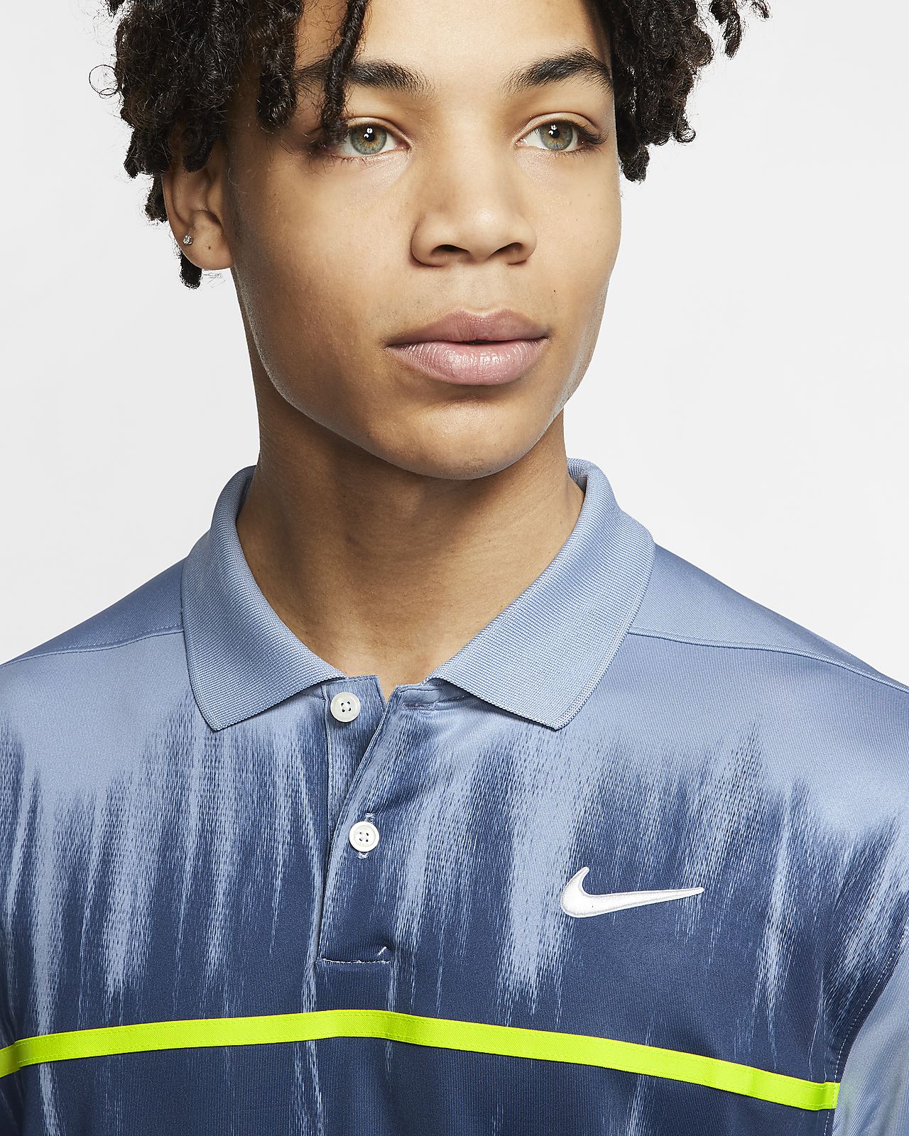 nike mens vapor print polo