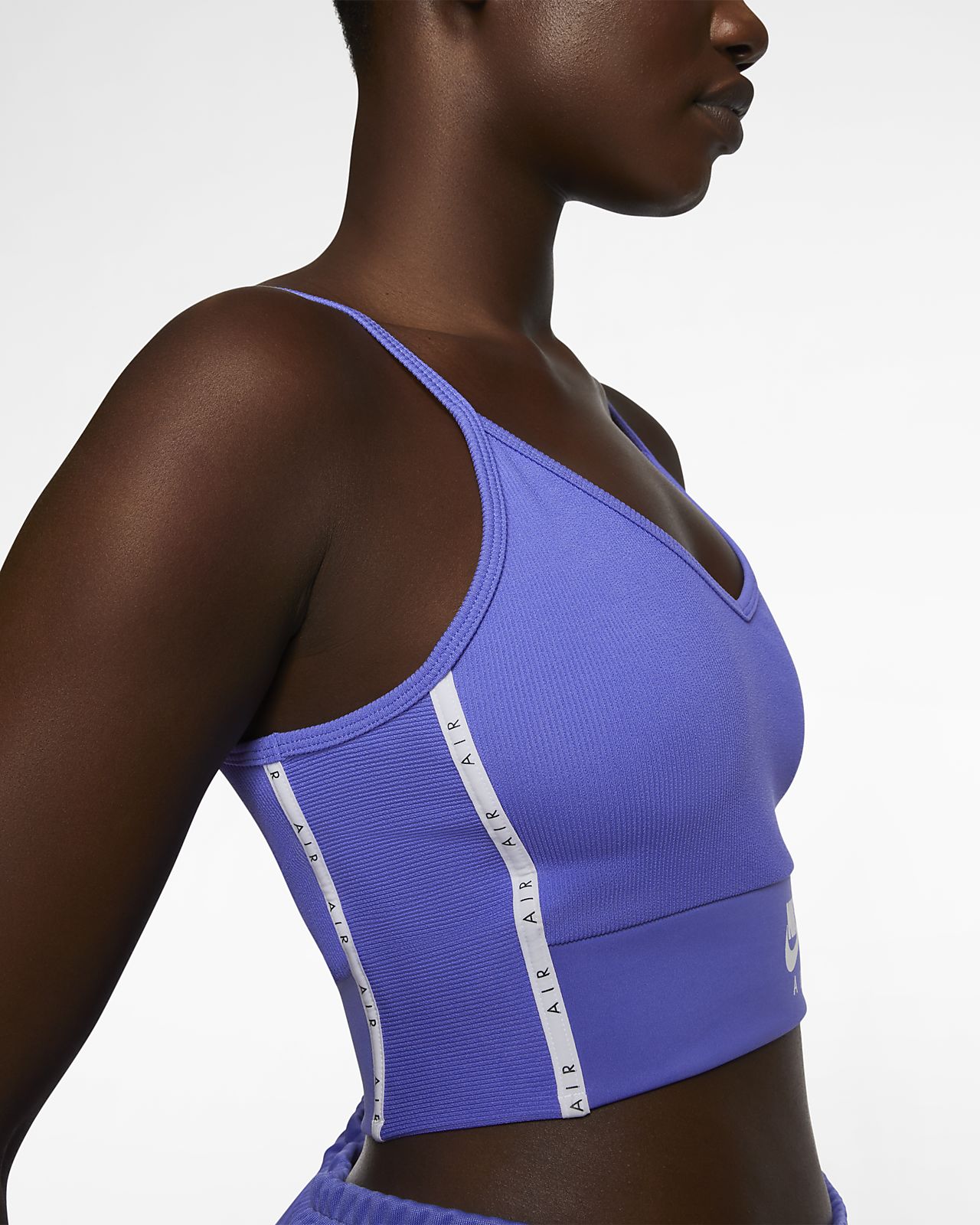 nike women's dry cropped training tank top