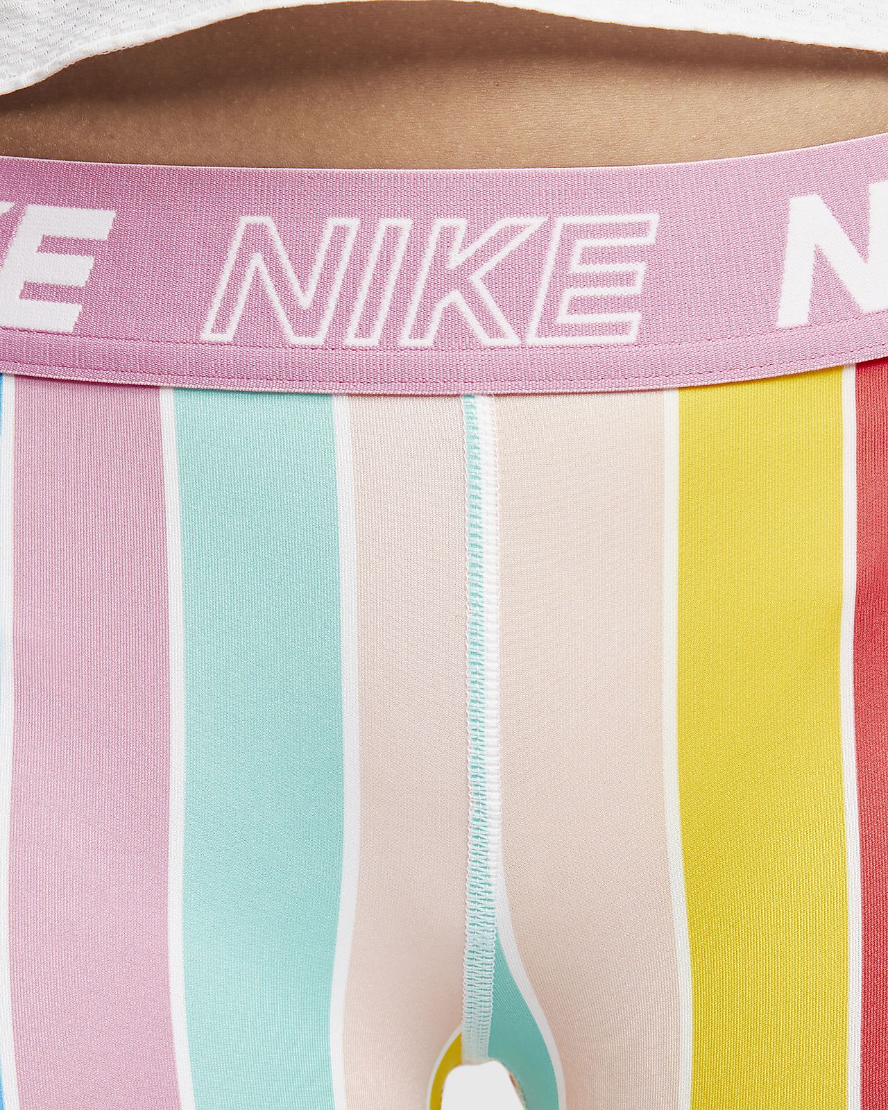 pink nike boy shorts