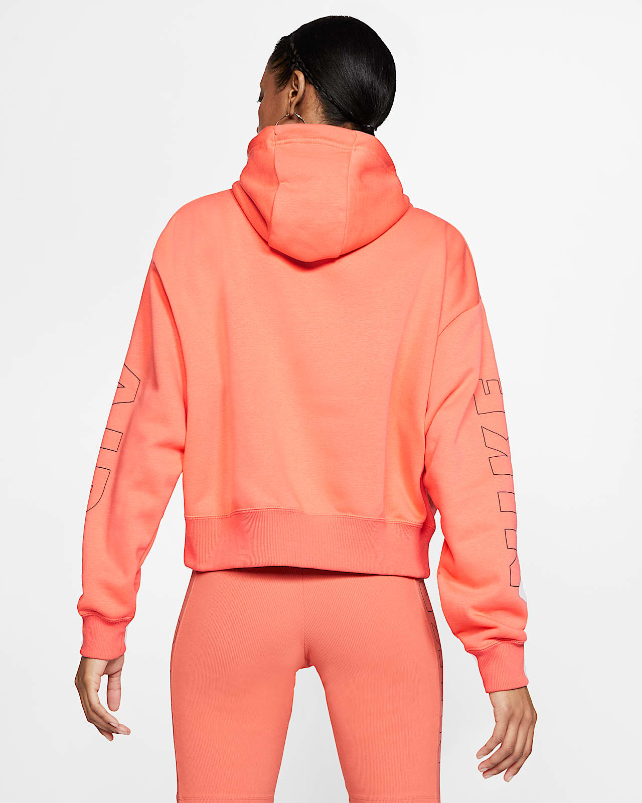 pull nike orange femme