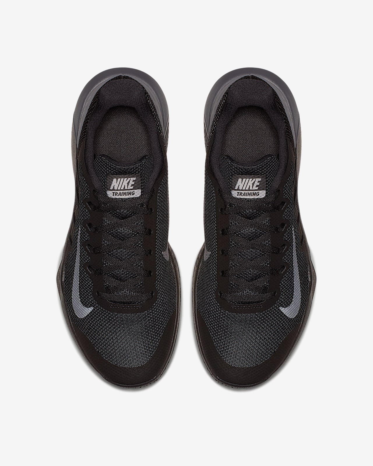 all black workout shoes