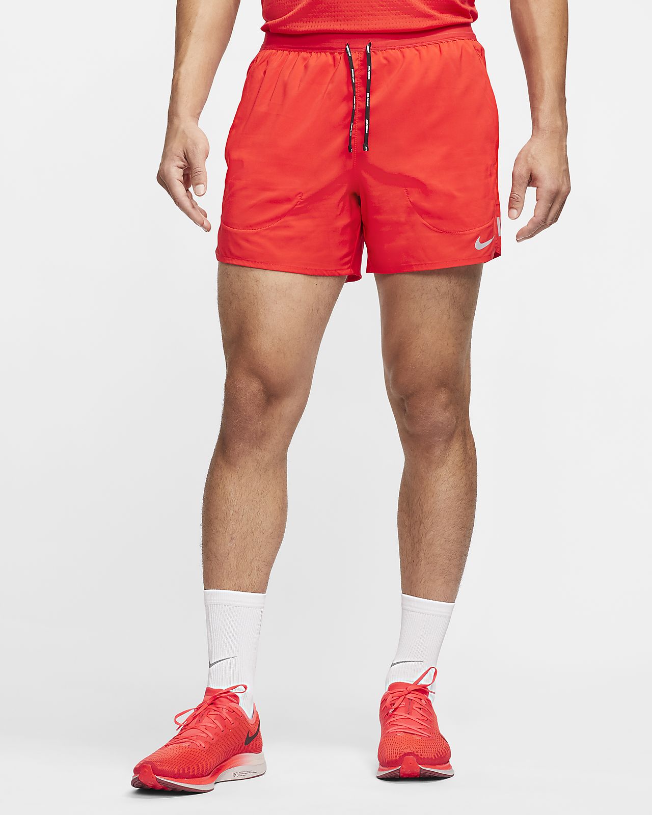 nike flex stride shorts red