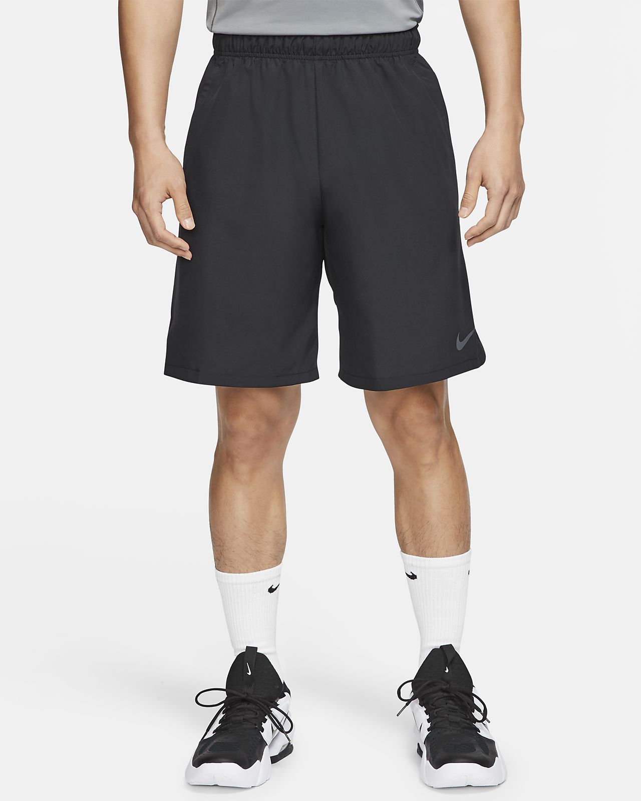 nike training flex 2.0 shorts in black