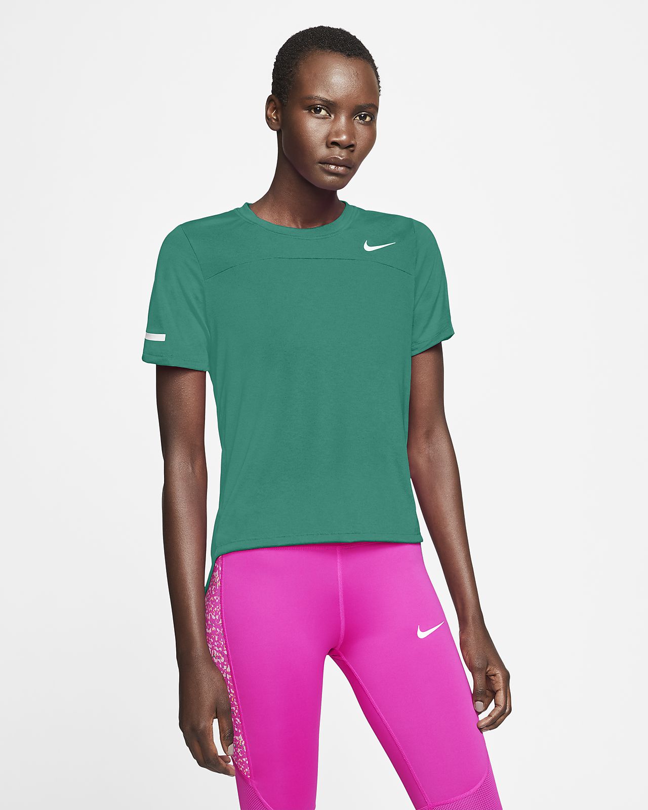 green nike top womens