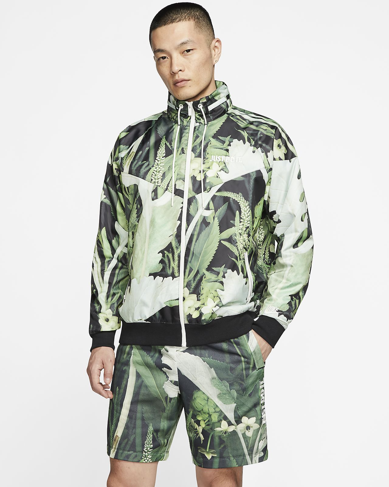 veste camouflage windrunner pour homme nike sportswear