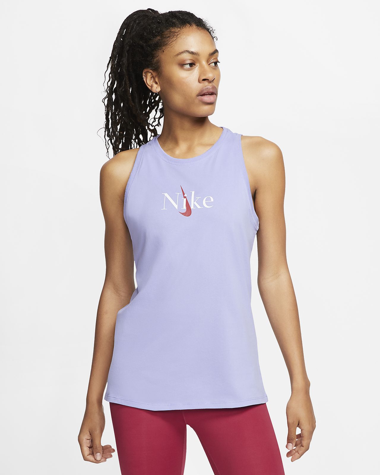 nike logo tank