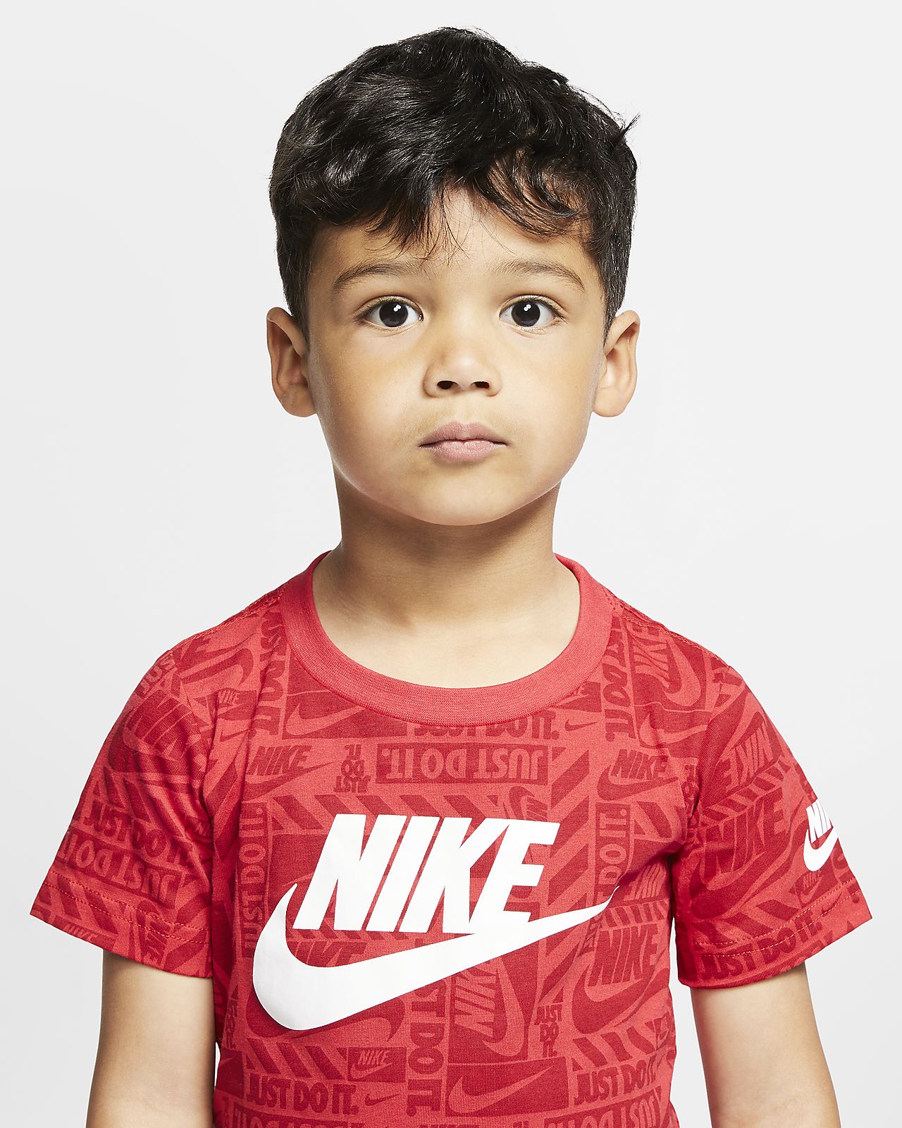 red nike toddler shirt