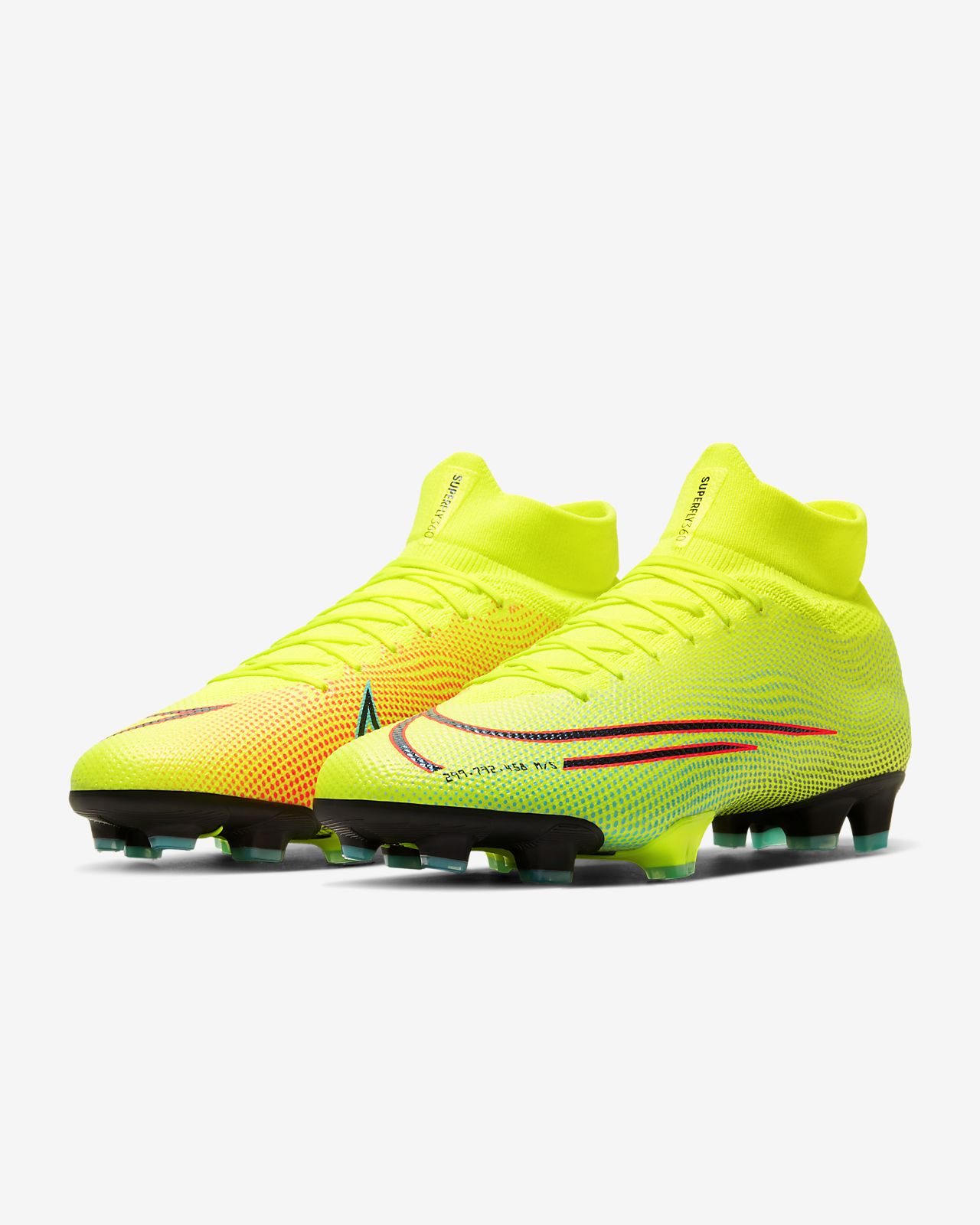 Nike Superfly 6 Pro LVL UP FG Football boots for terrain.