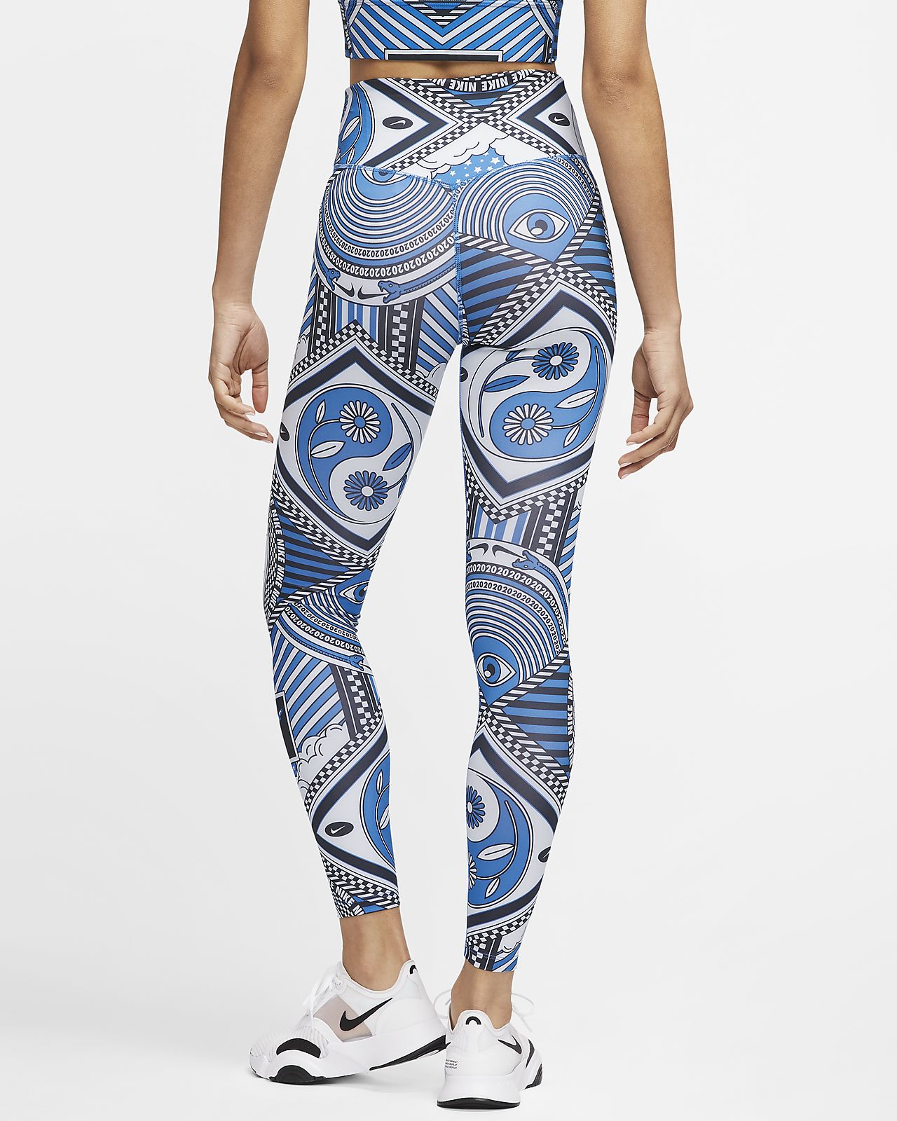 nike one printed tights