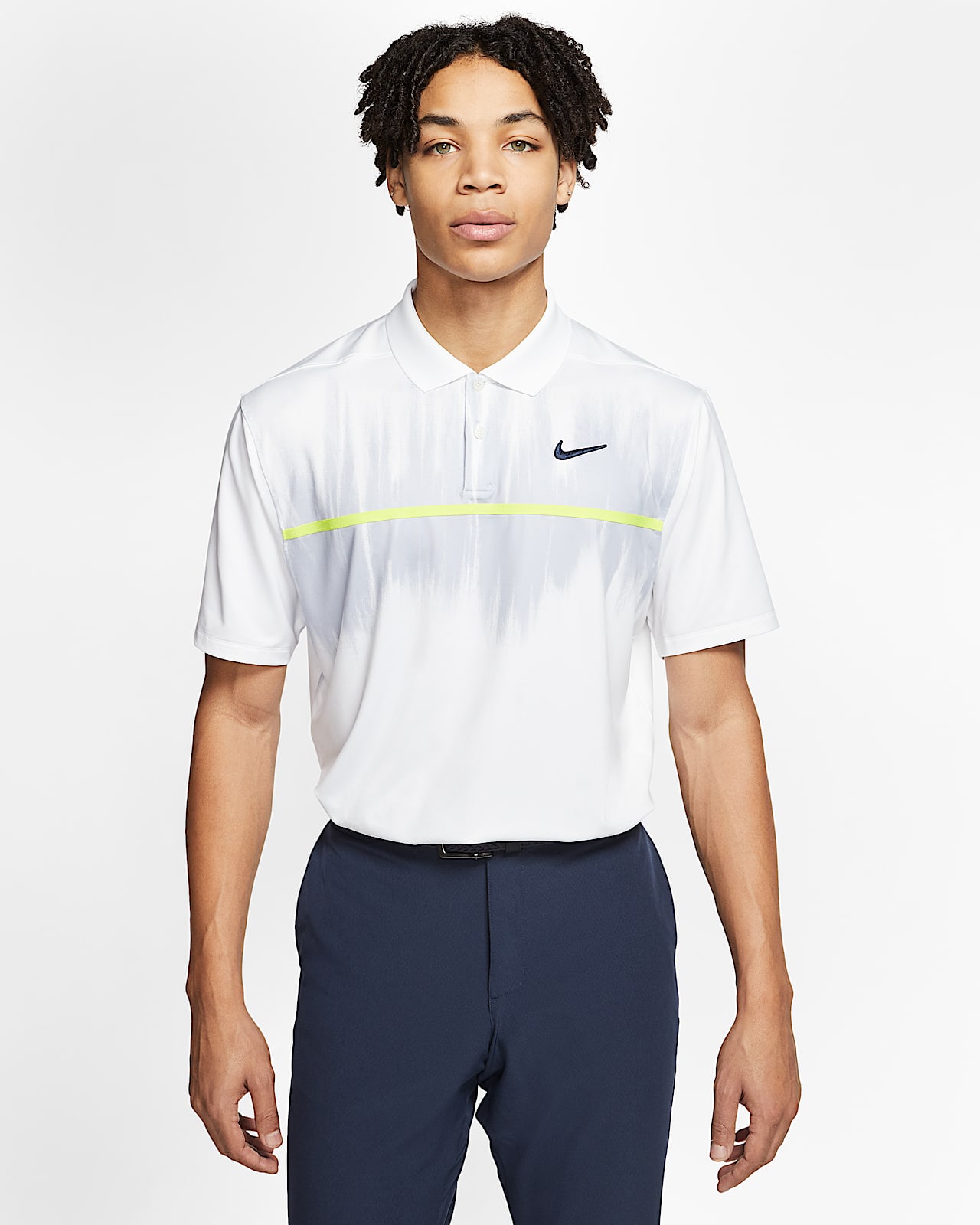 nike vapor print golf polo