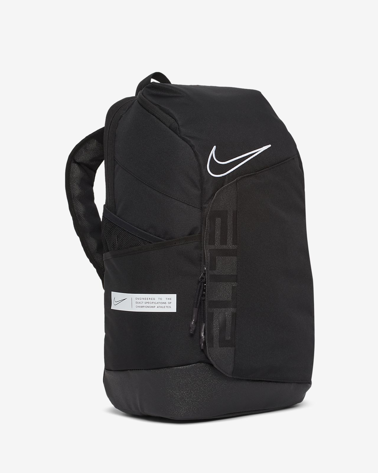 nike elite black backpack