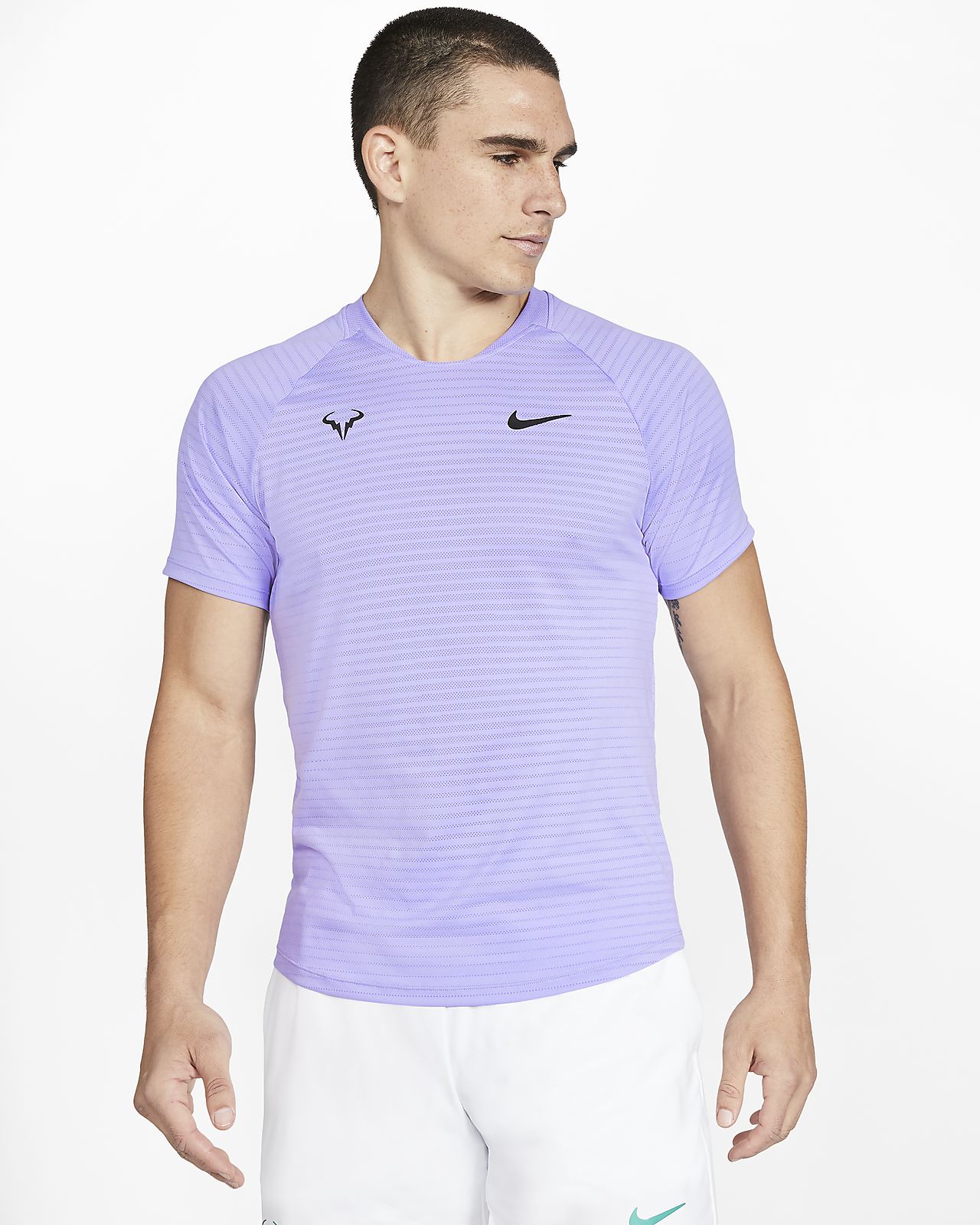 NikeCourt AeroReact Rafa Slam Men's Short-Sleeve Tennis Top. Nike AE