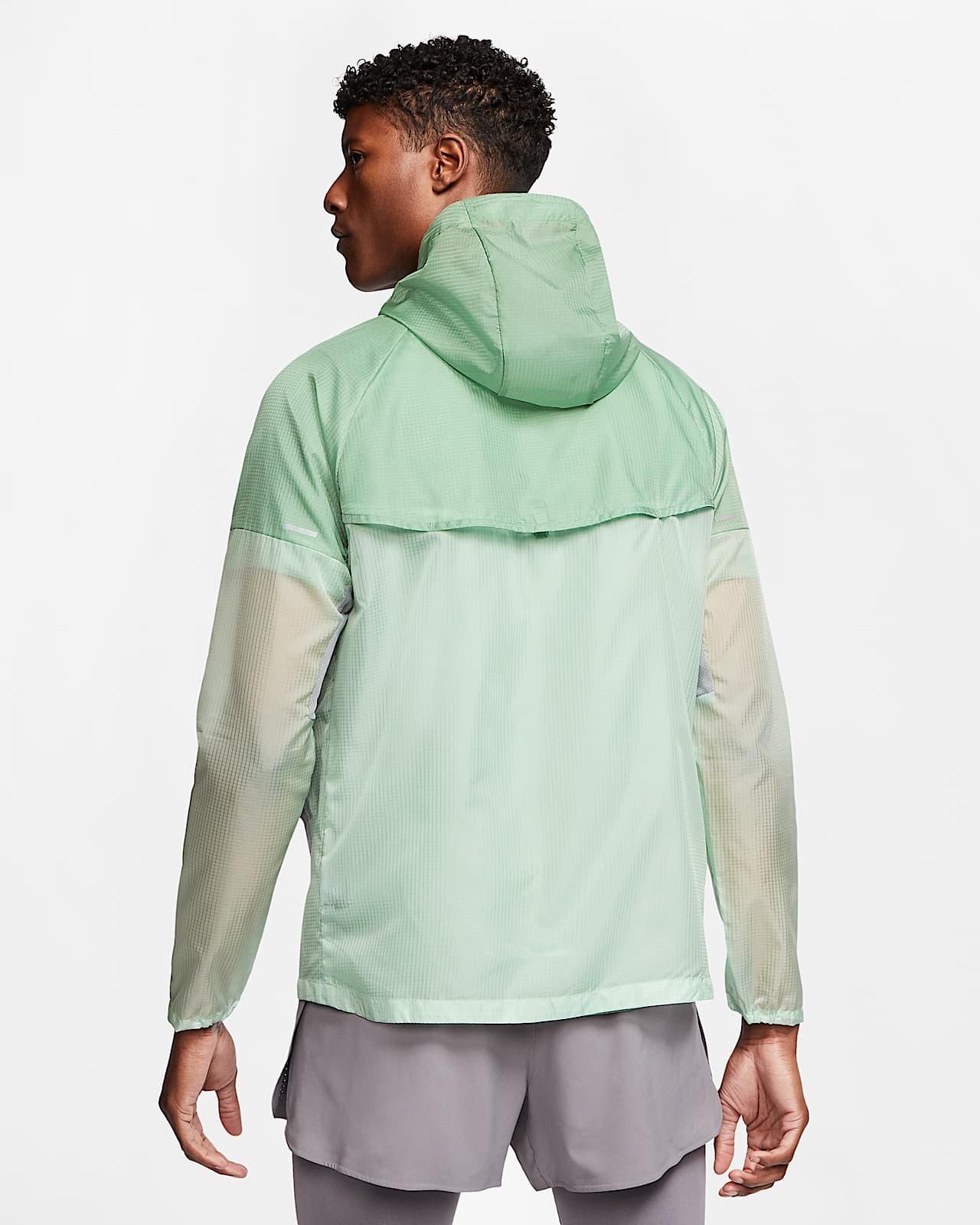 nike windrunner trainers green