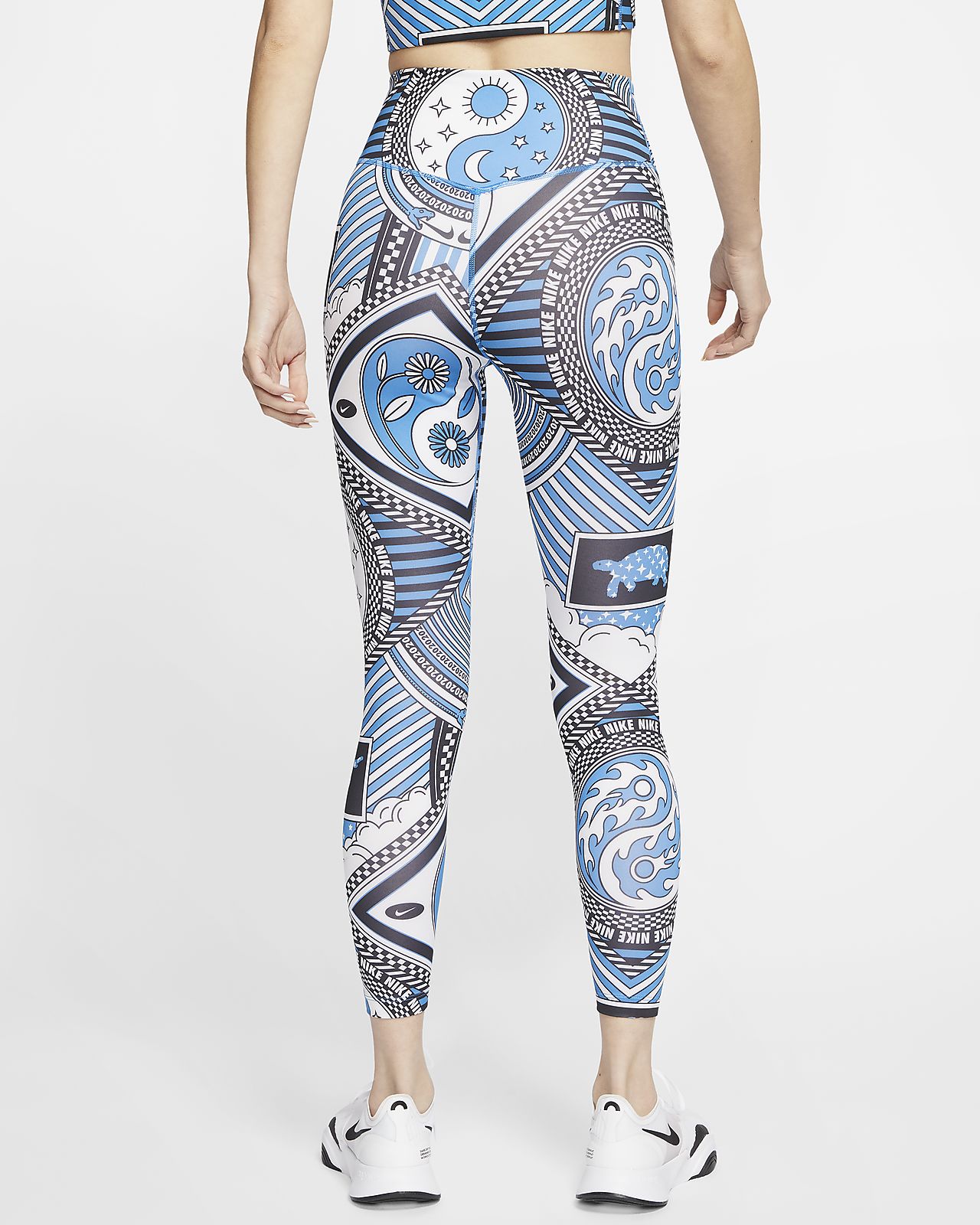 nike the one printed tight