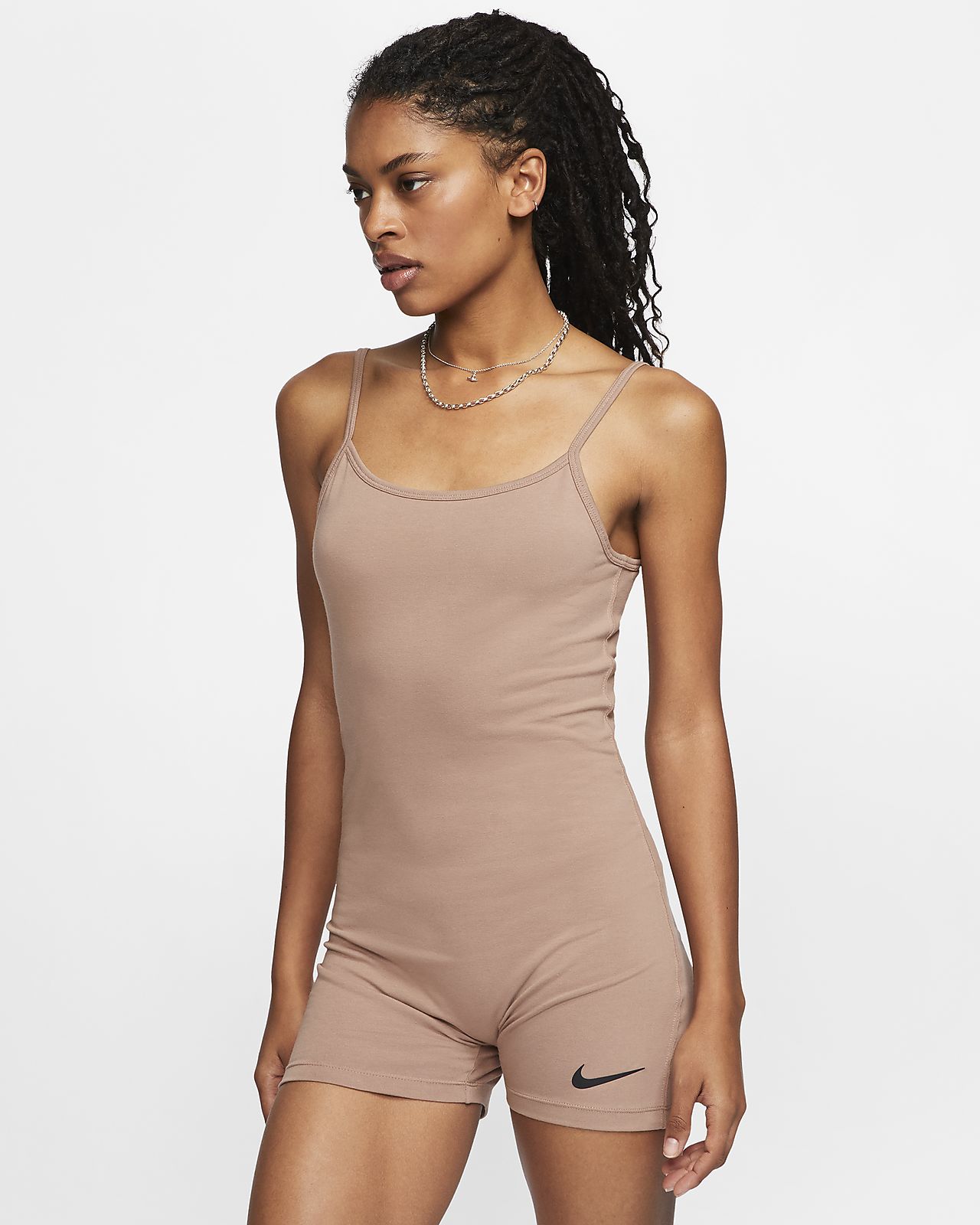 grey nike bodysuit