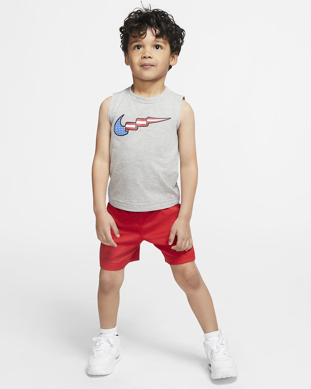 toddler nike shorts set