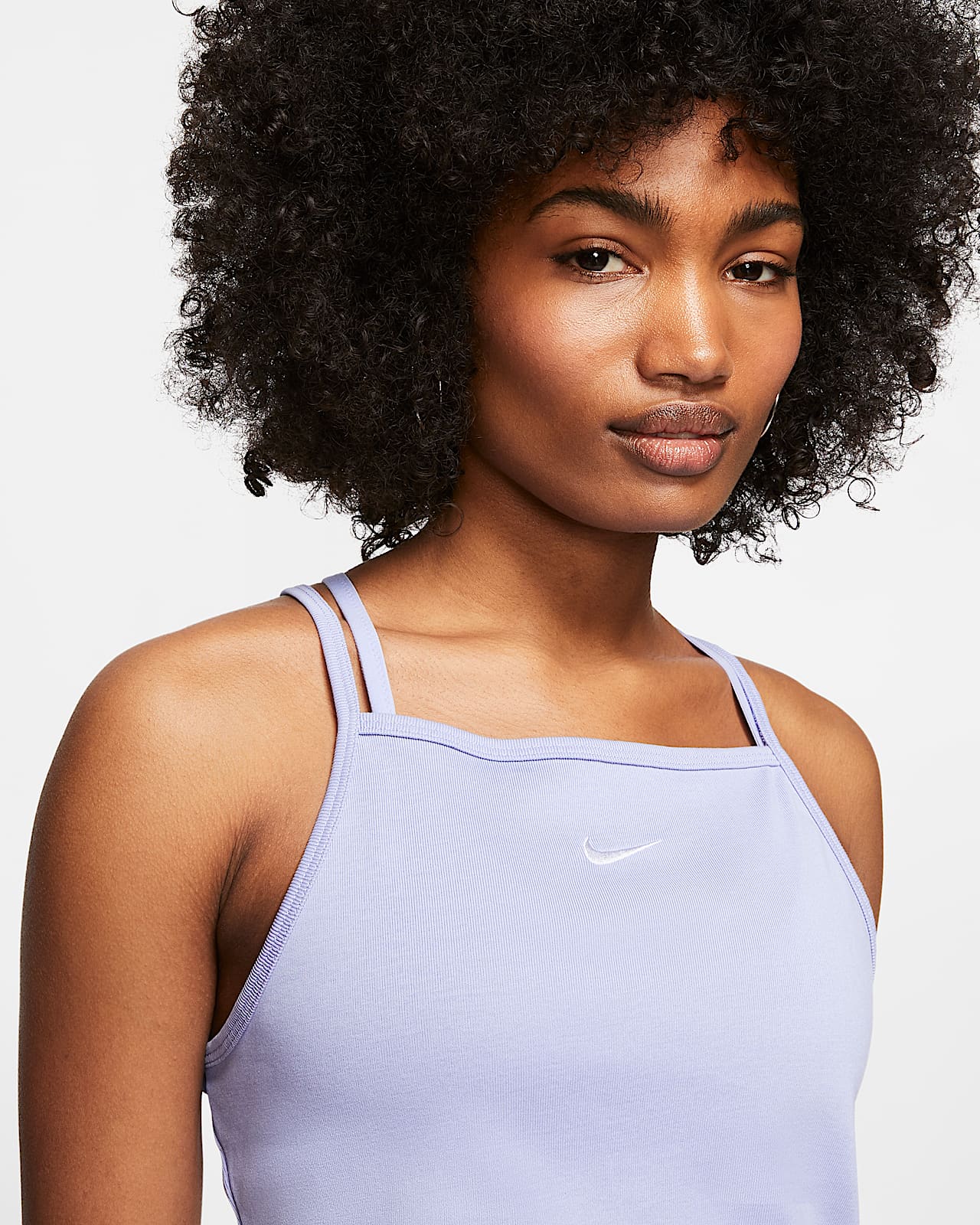 nike essential crop tank