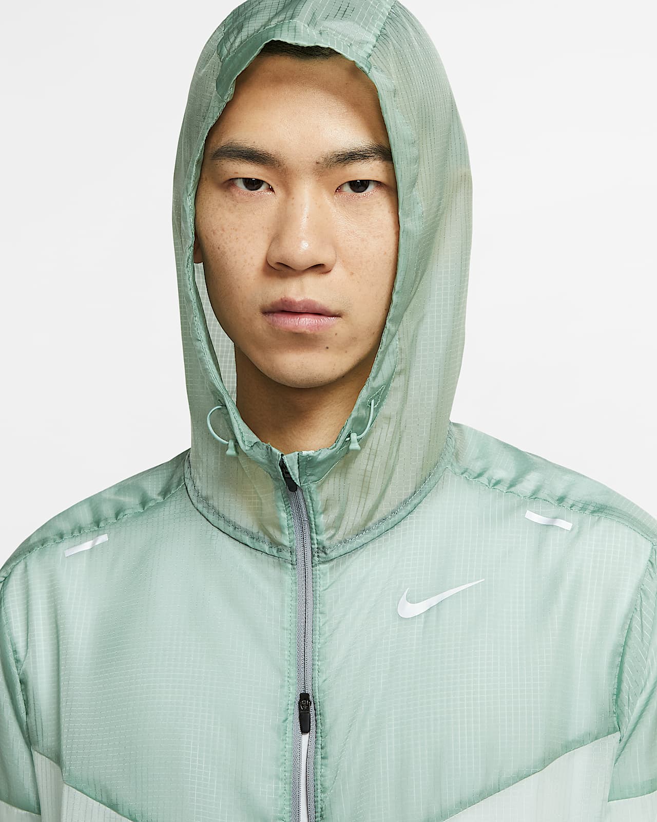 nike windrunner jacket teal