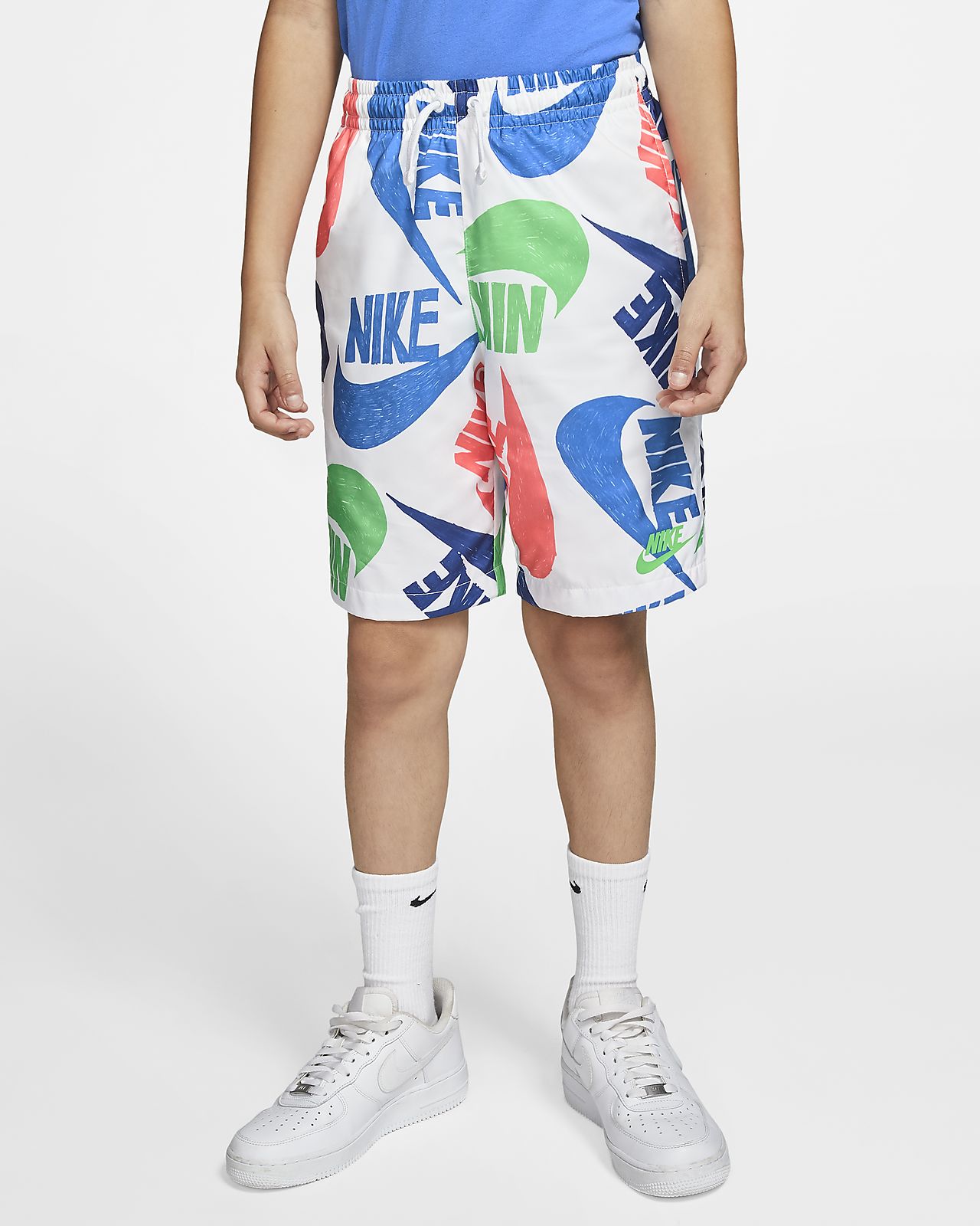 nike printed shorts