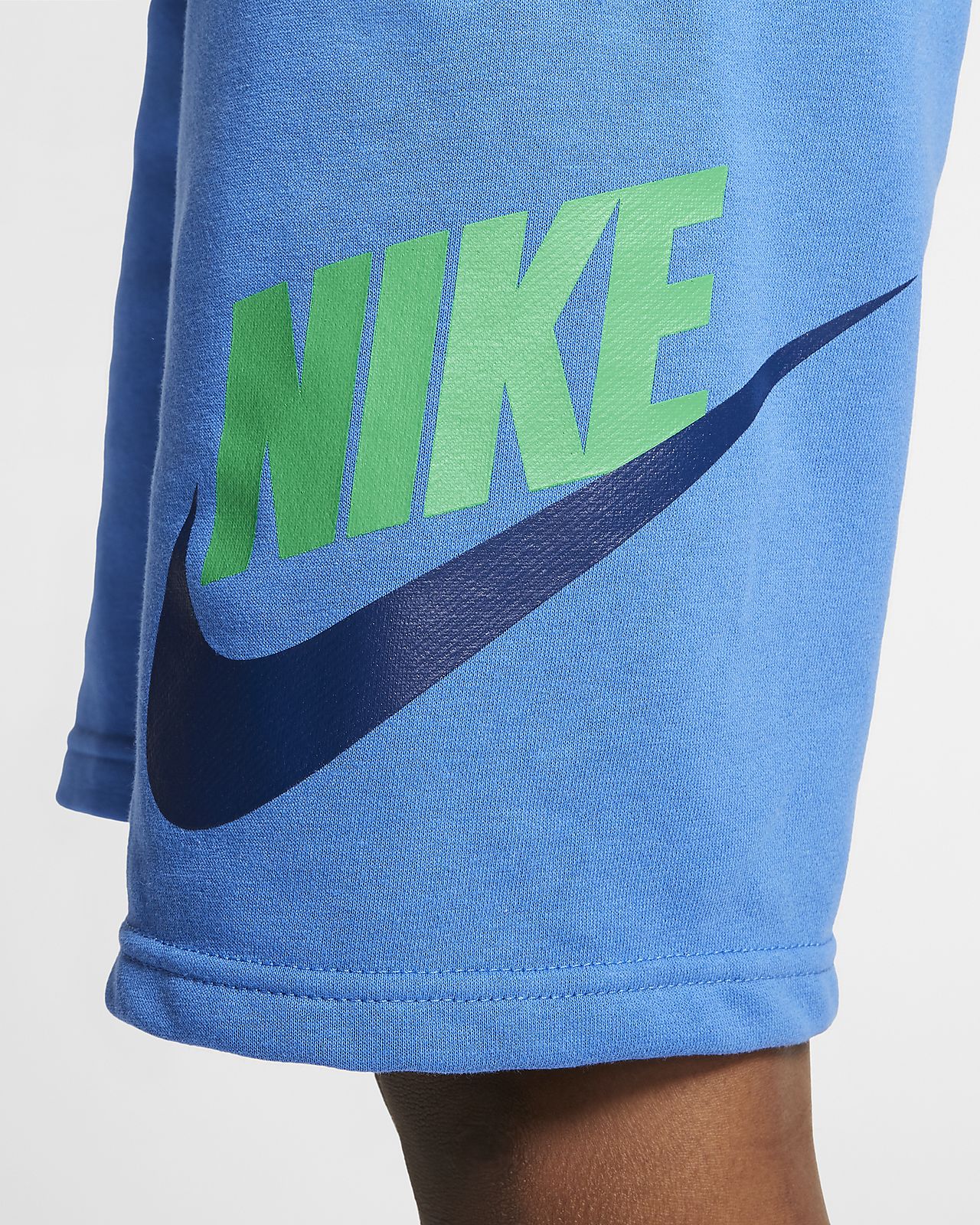 youth nike fleece shorts