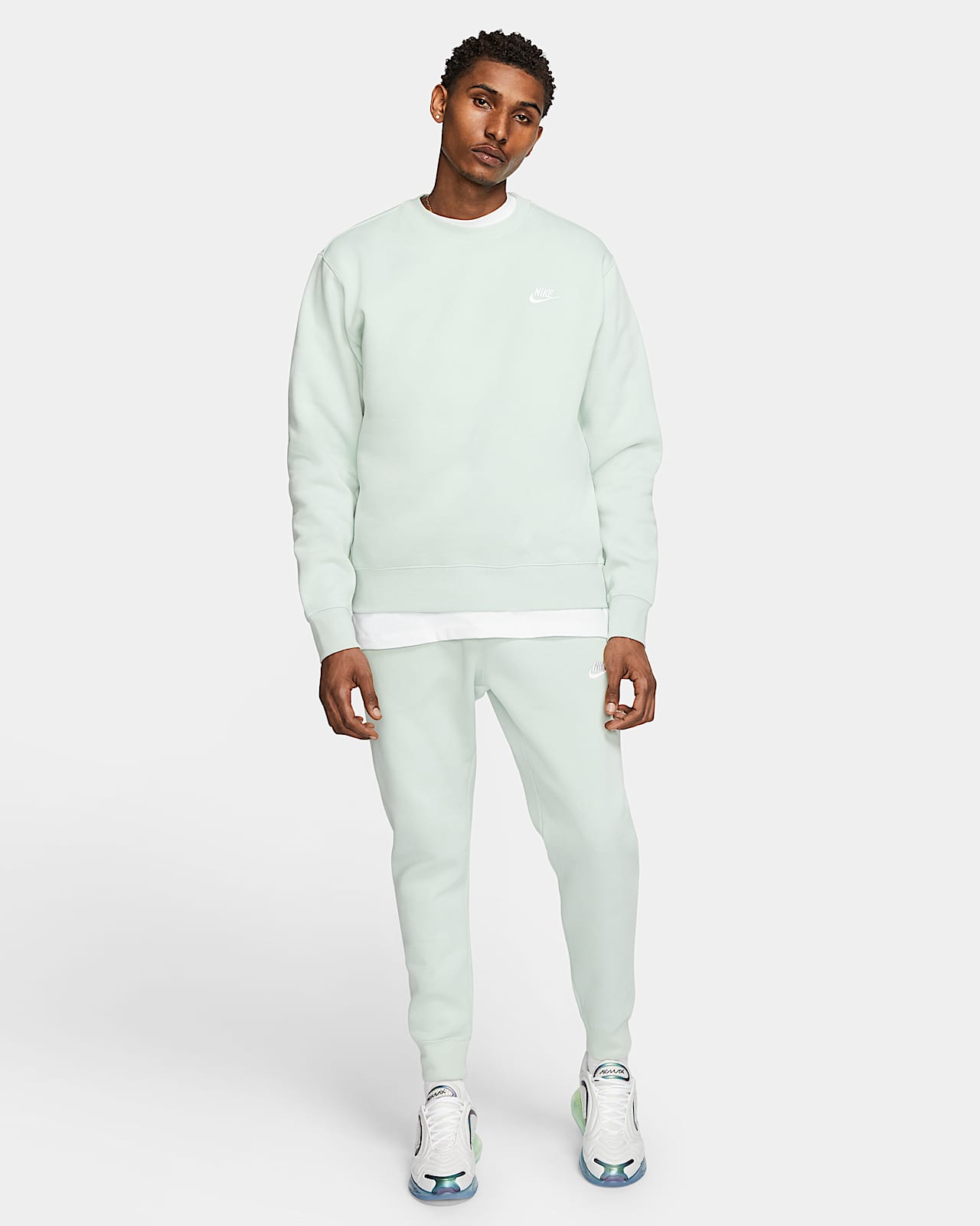 Tröja med rund hals Nike Sportswear Club Tröja med rund hals Nike Sportswear Club