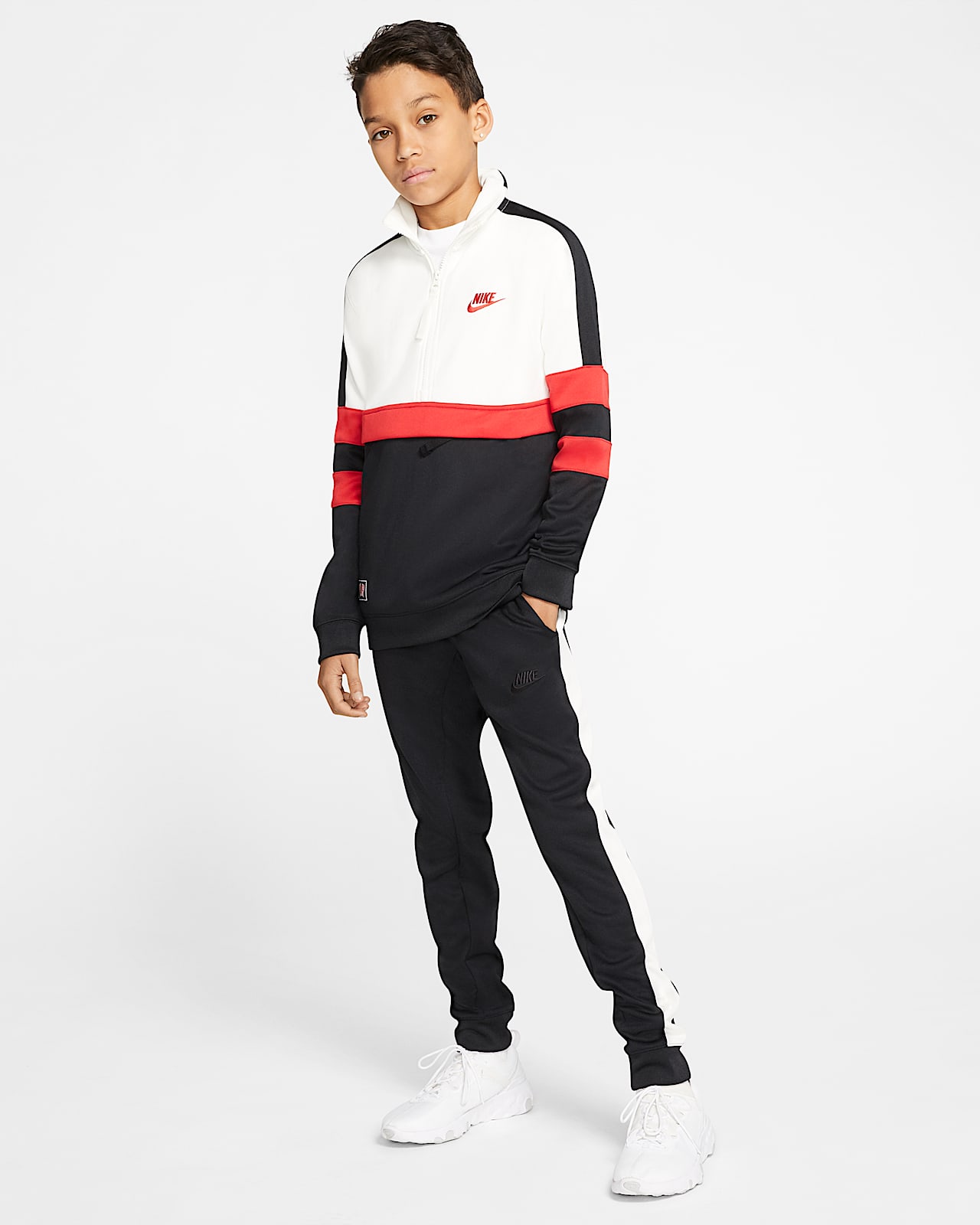 nike older boys tracksuit