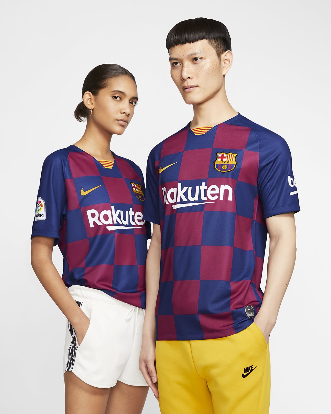 Download FC Barcelona 2019/20 Stadium Home Men's Soccer Jersey ...