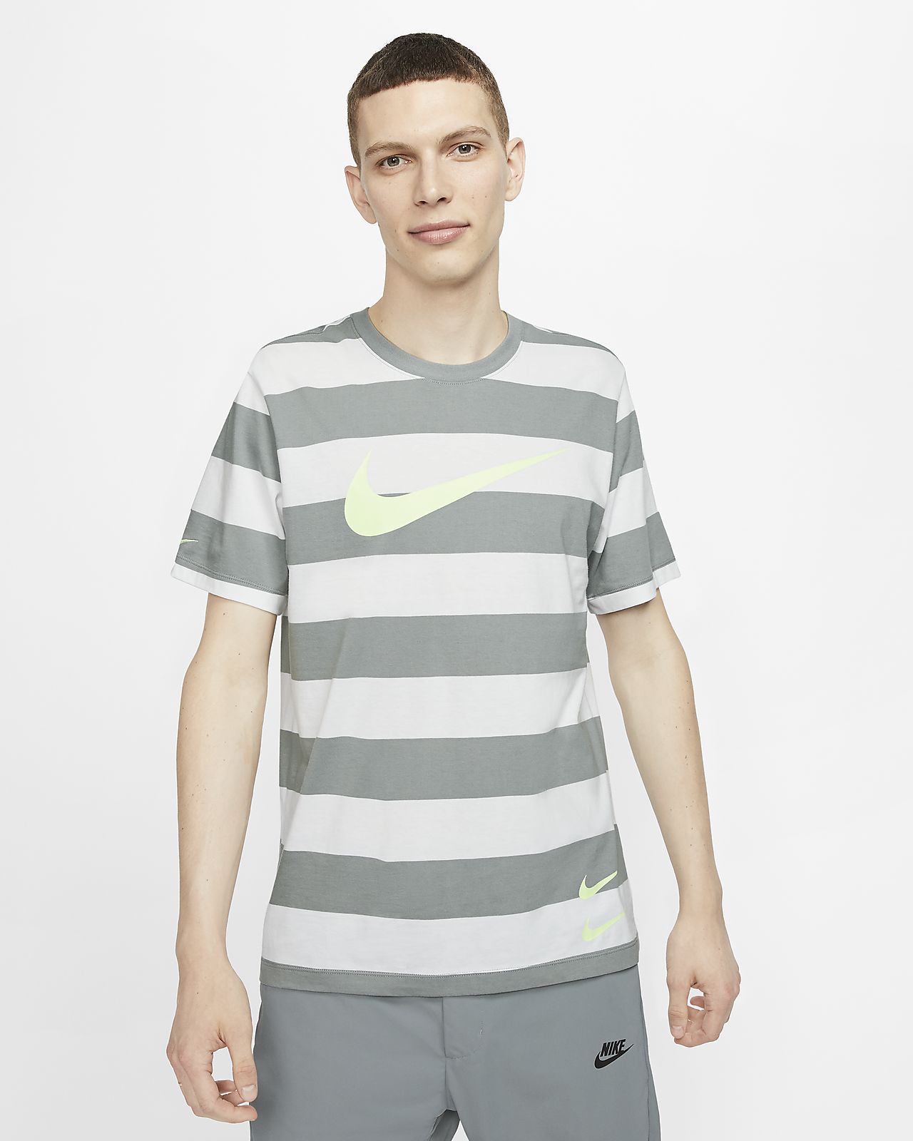 Nike Sportswear Swoosh Men's Striped T 